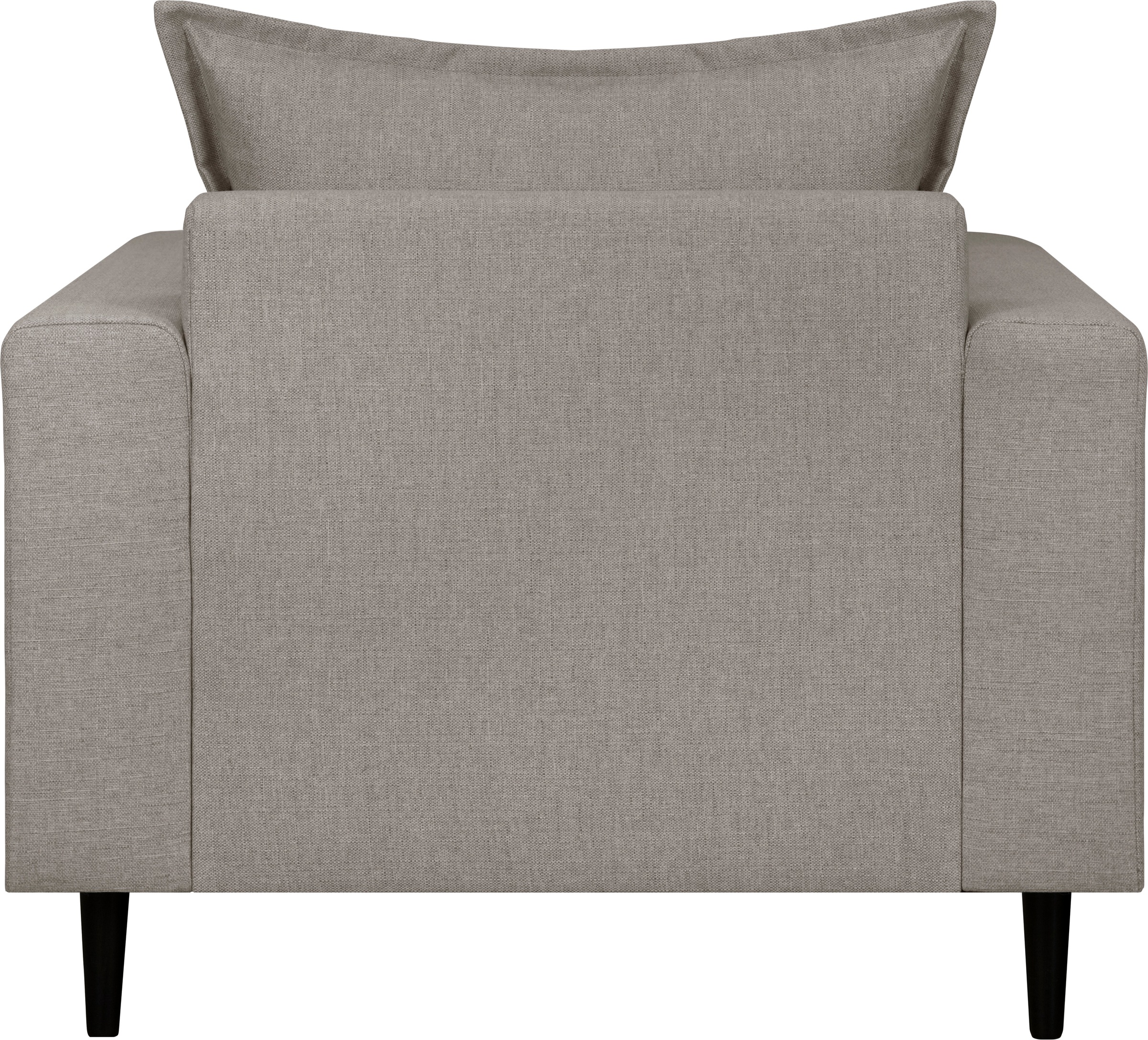 Home affaire Sessel »VEYRAS Loungesessel, Maße B/T/H: 95/84/76 cm« mit Wellenunterfederung, incl. Kissen