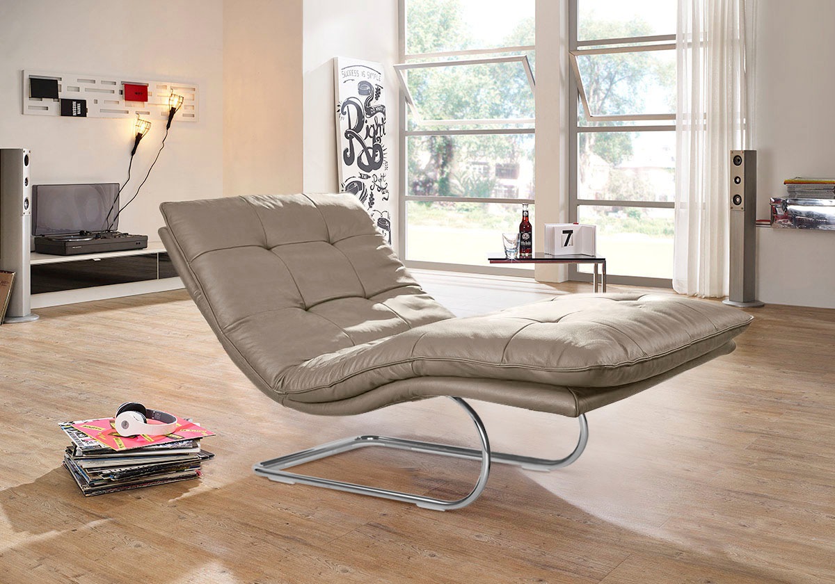 W.SCHILLIG Relaxliege »daily dreams« in Waffelkissen-Optik, wahlweise mit M günstig online kaufen