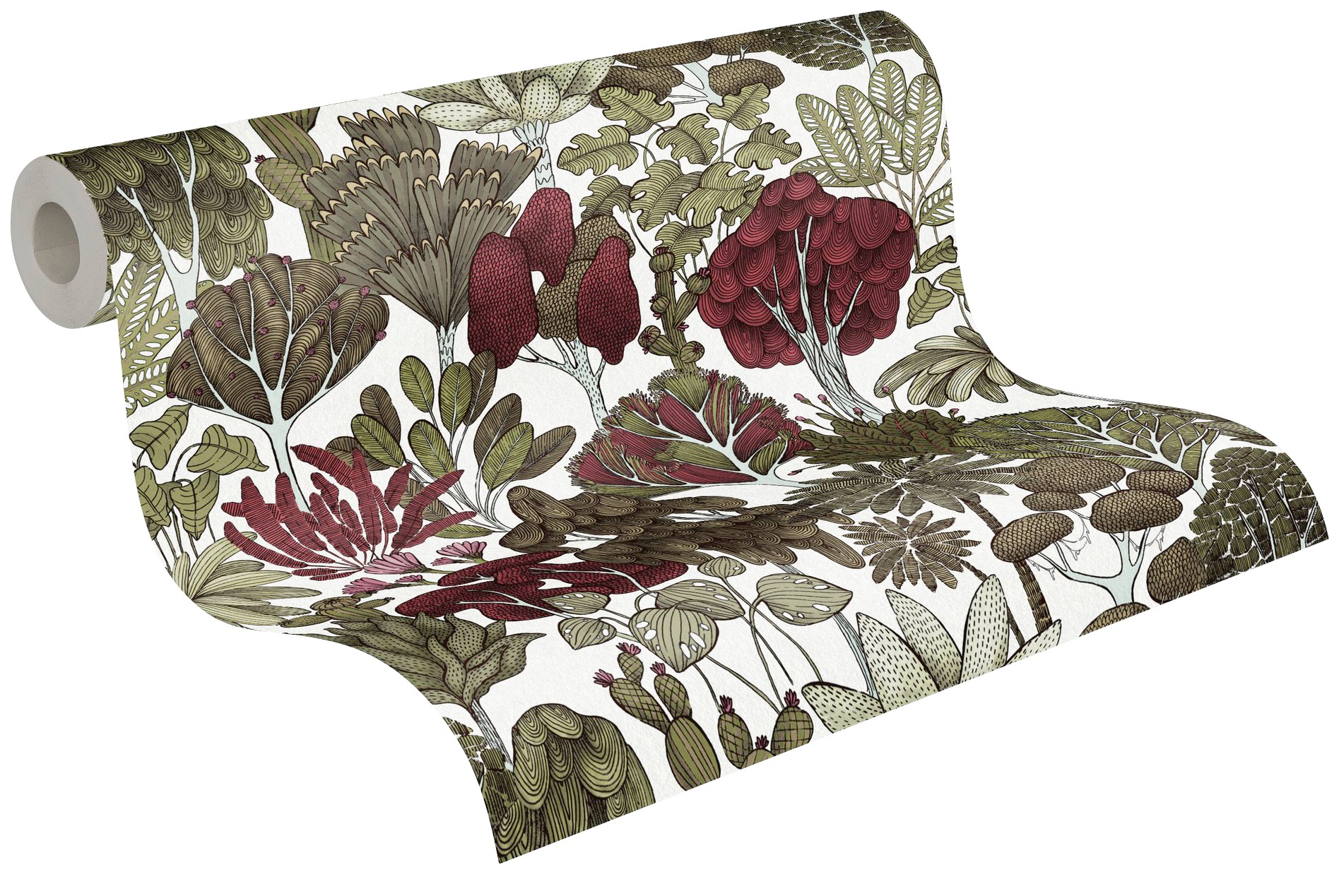 Architects Paper Vliestapete »Floral Impression«, floral-botanisch-Wald, Blumentapete Tapete Dschungel Tapeten Wohnzimmer Schlafzimmer Küche