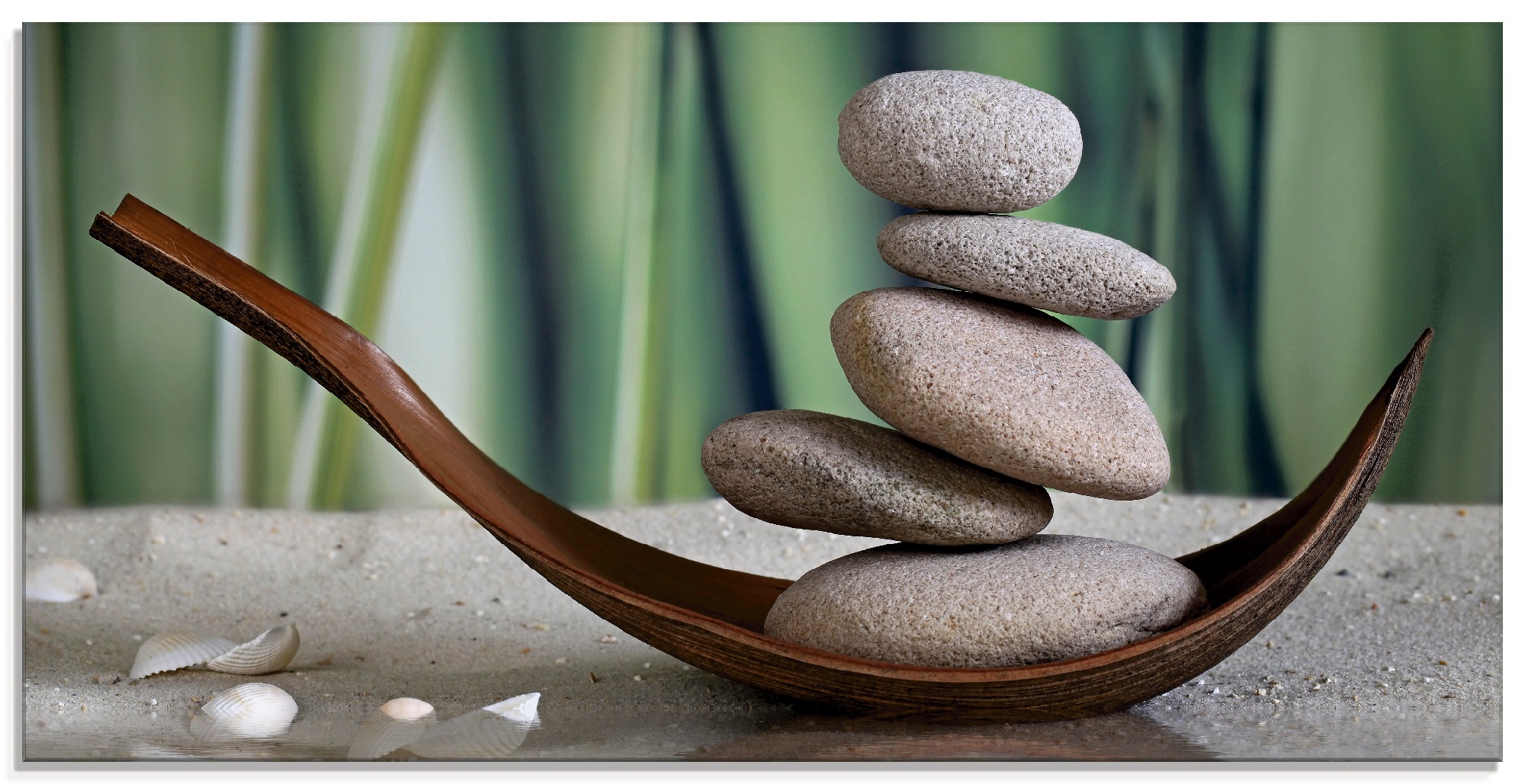 Artland Glasbild »Gleichgewicht«, Zen, (1 St.), in verschiedenen Größen günstig online kaufen