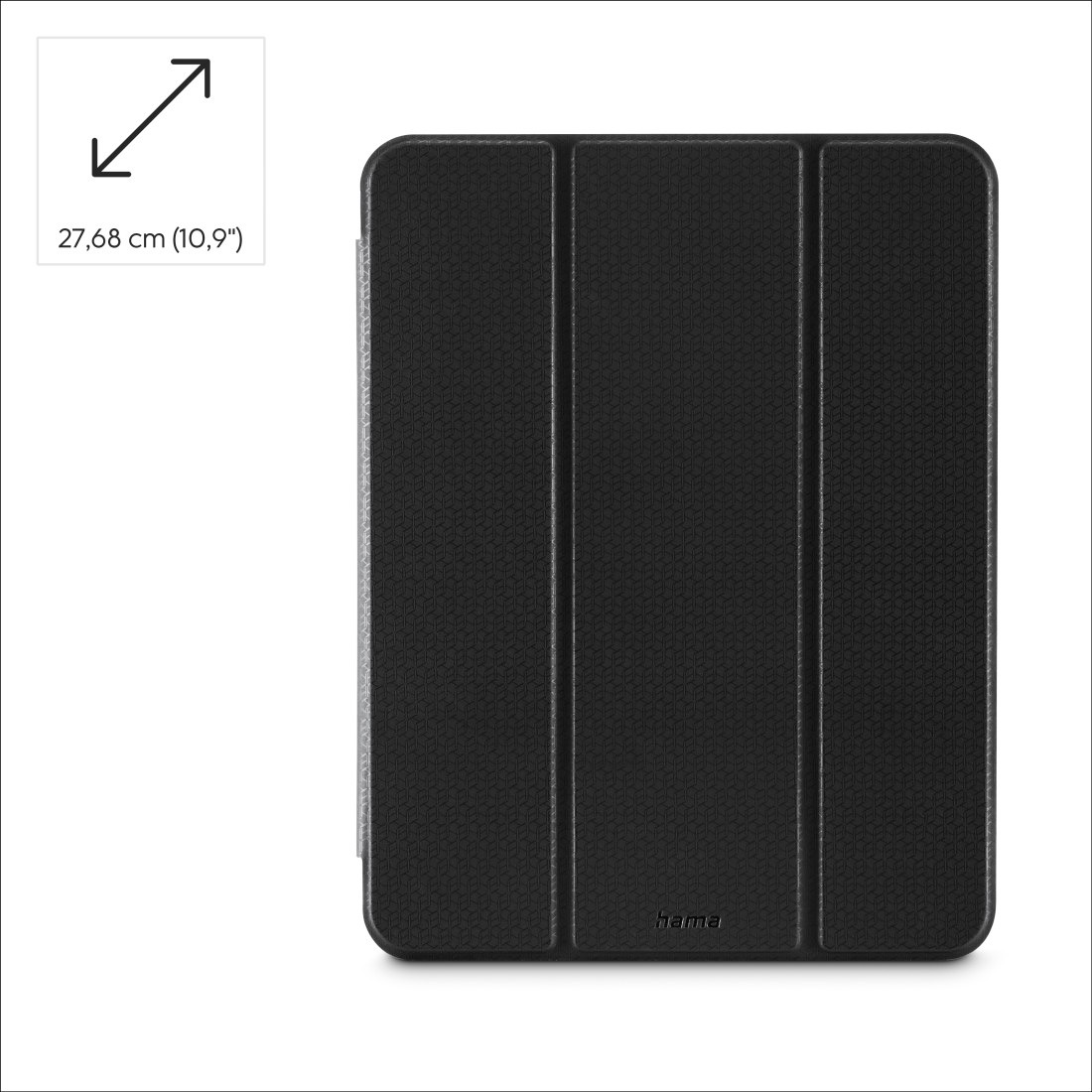 Hama Tablet-Hülle »Tablet-Hülle für Galaxy Tab A11+/A9+ 11", stoßfest, transparent« Samsung Galaxy Tab A11+ | Samsung Galaxy Tab A9+ D3O®-Schutz, kratzfest, Stiftfach, Kameraschutz, Standfunktion