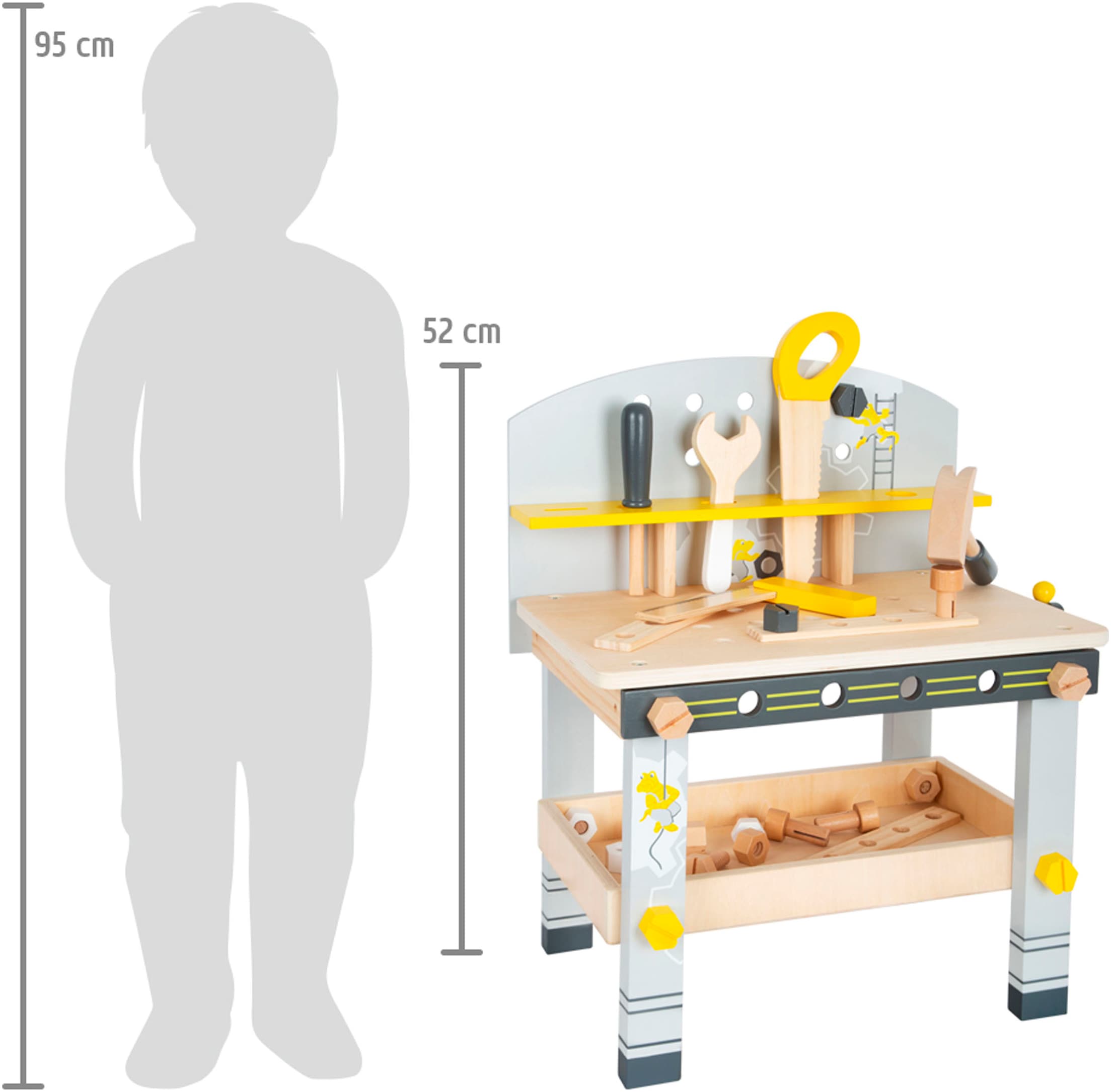 Small Foot Spielwerkbank »Werkbank kompakt Miniwob«