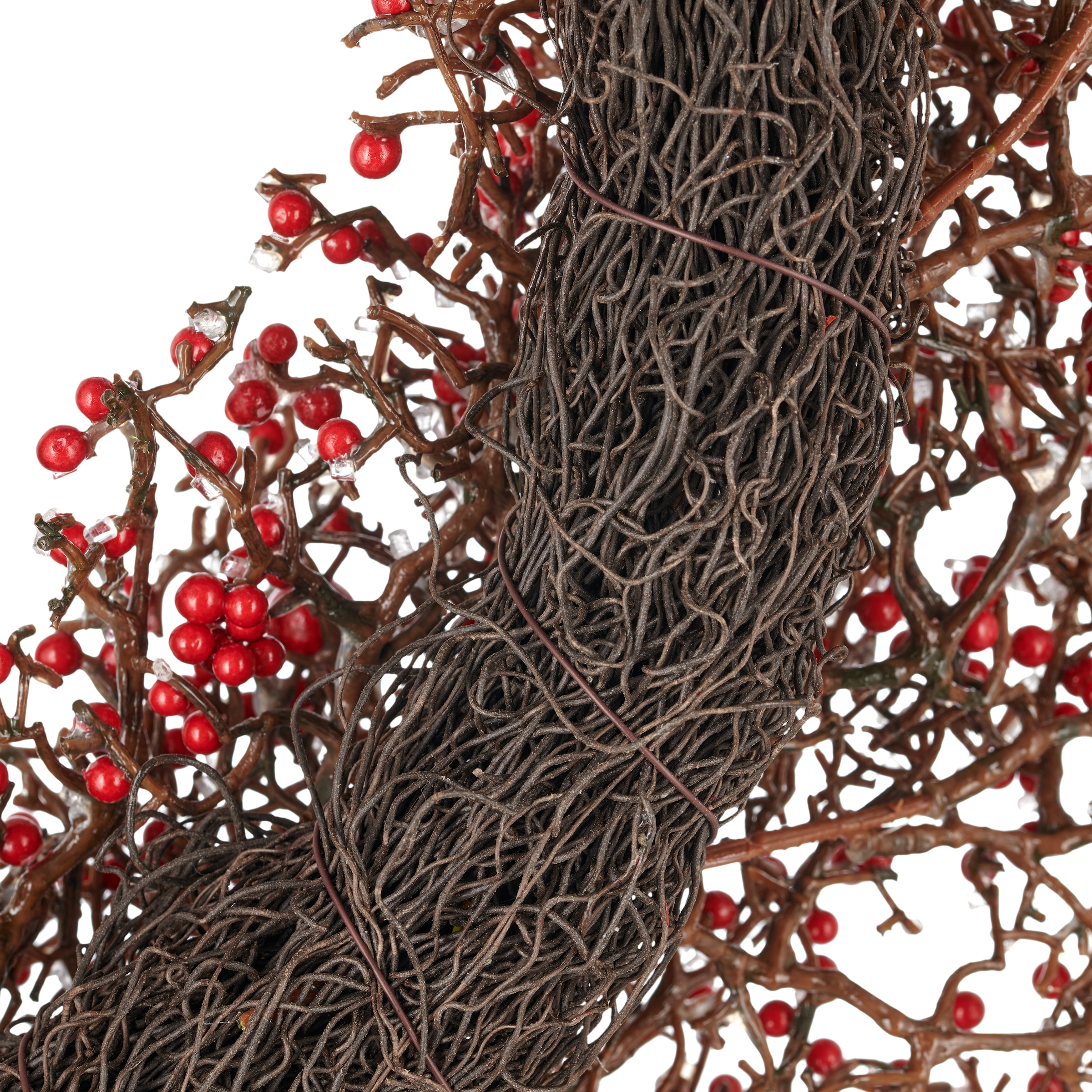 Creativ green Kunstkranz »Kranz« in gefrosteter Optik