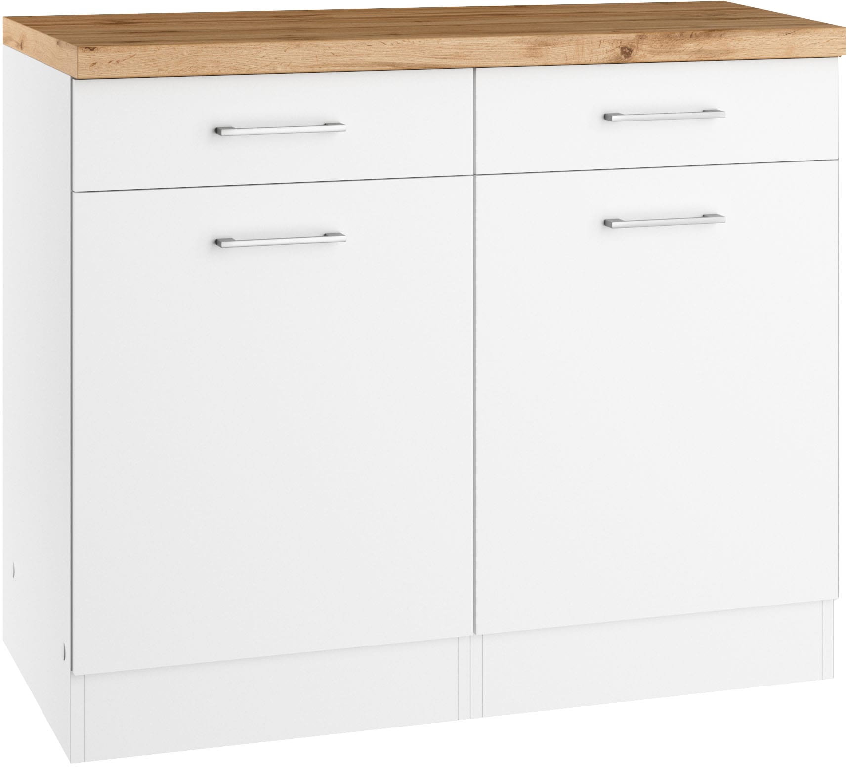 KOCHSTATION Unterschrank »KS-Milan« Unterschrank 100 cm, matte oder hochglä günstig online kaufen