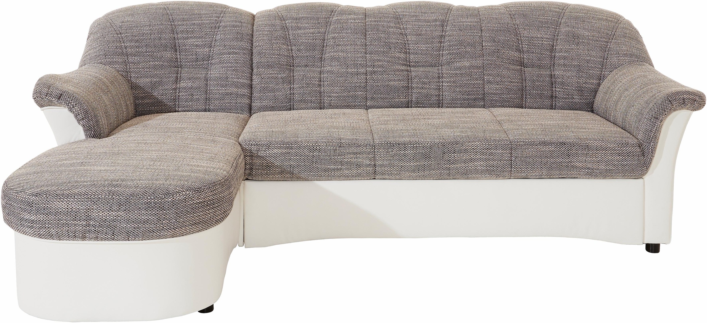 DOMO collection Ecksofa »Flores Schlafsofa, B/T/H: 233/142/86 cm, L-Form« w günstig online kaufen