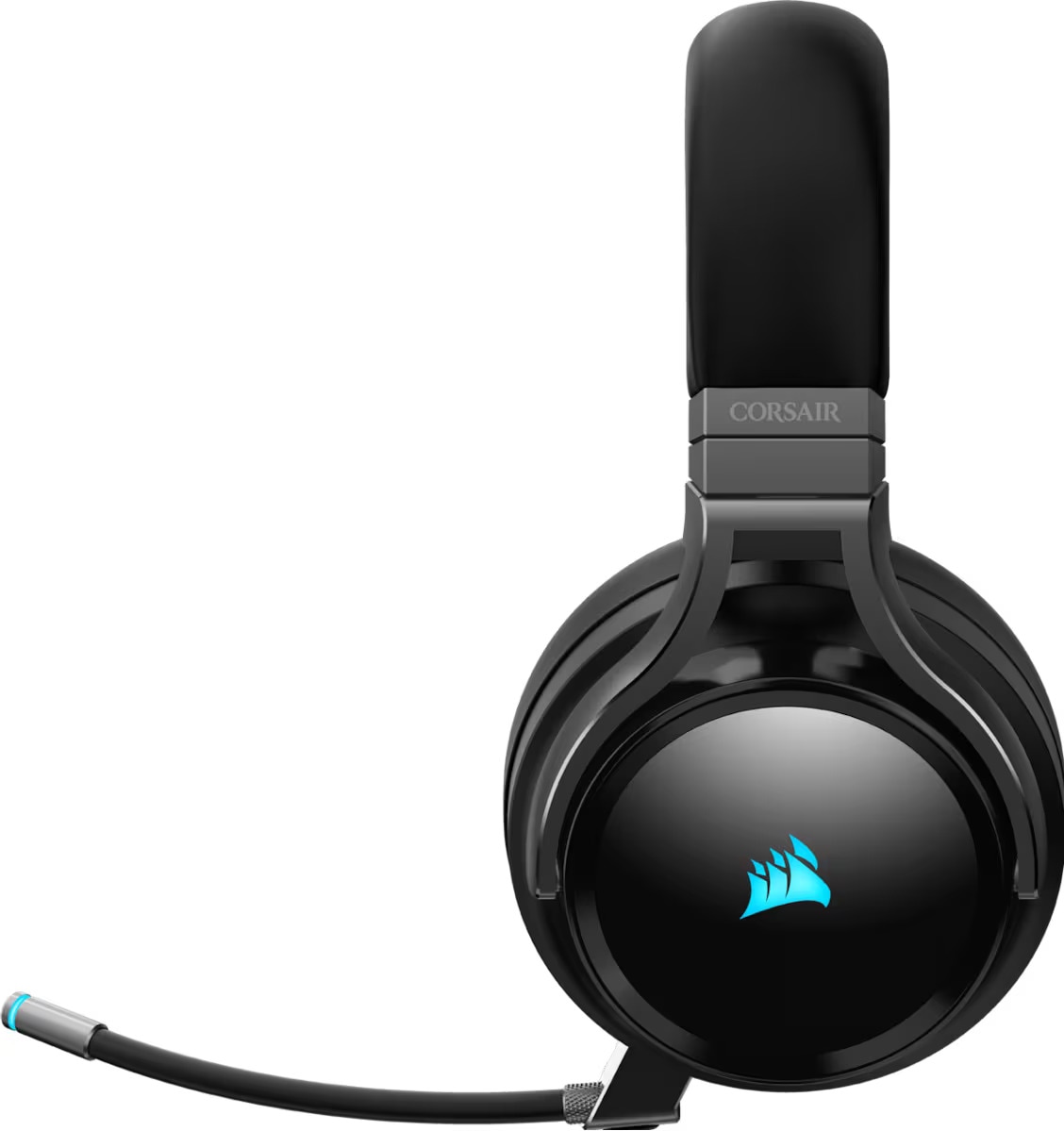 Corsair Gaming-Headset »Virtuoso RGB WRLS Carbon T-Shirt Bundle«, Wireless, Mikrofon abnehmbar