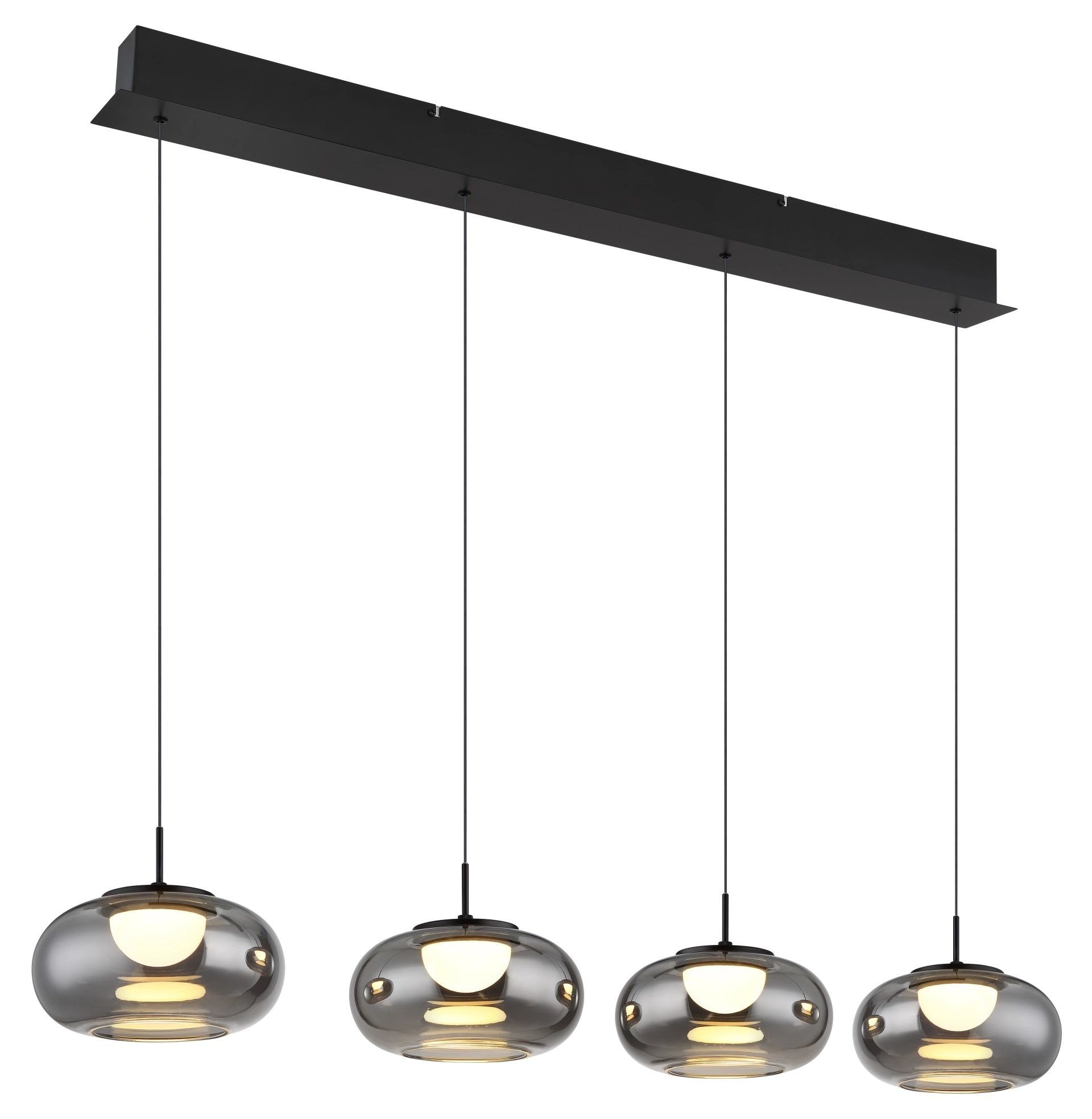 GLOBO LIGHTING LED-Hängeleuchte »QUINTARA«, 1 flammig, Leuchtmittel LED-Modul | LED fest integriert, individuell an die Raumhöhe anzupassen
