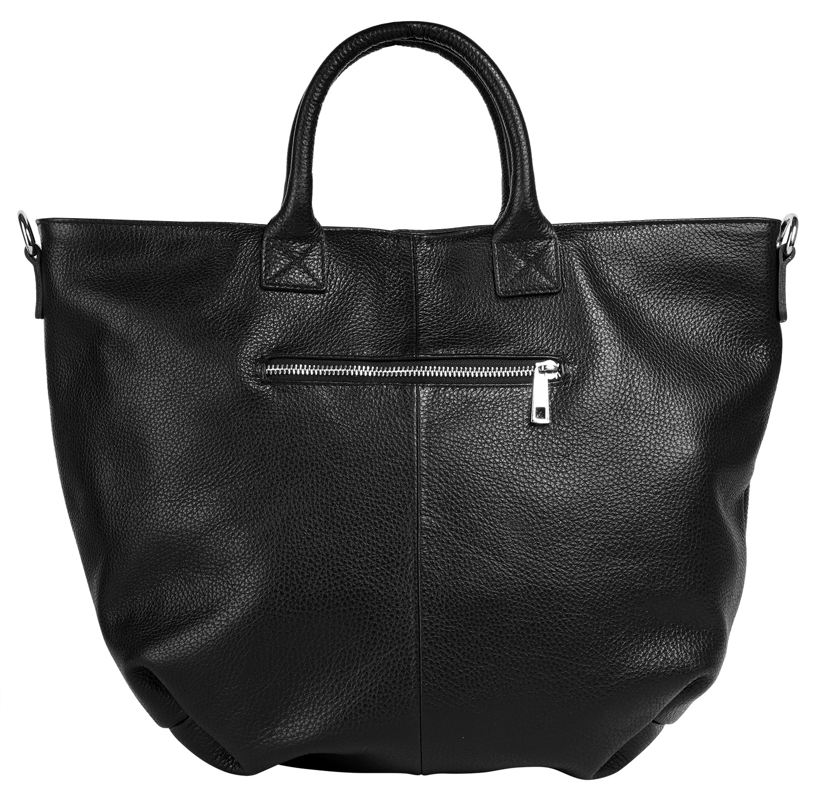 Samantha Look Henkeltasche, echt Leder, Made in Italy