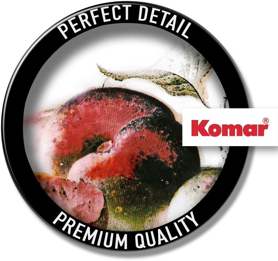 Komar Bild »Dessert Fruité« Natur 1 Stk. tlg. Wandbild zur Dekoration - ohne Rahmen