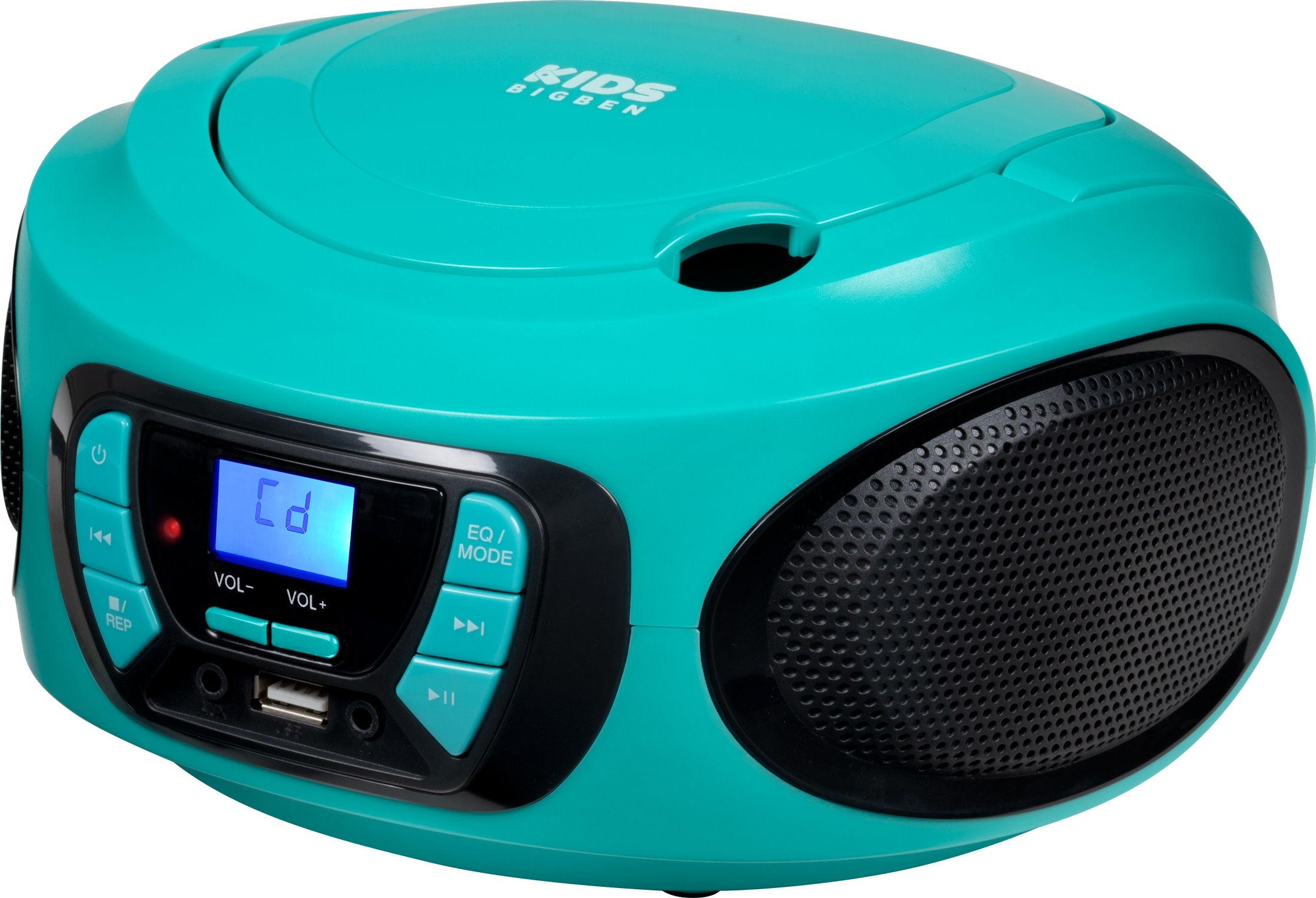 AU387315 Bluetooth auf blau«, FM-Tuner) ( Tragbares USB/BT »Kids Rechnung CD-Radiorecorder kaufen BigBen CD/Radio