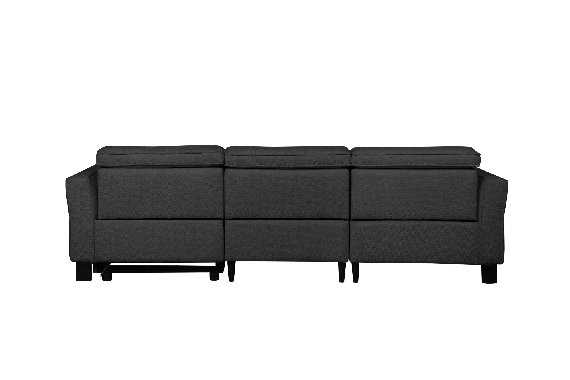 Places of Style Ecksofa »Carpari, L-Form, 263 cm, manuelle o. elektrische Relaxfunktion,«, USB A/C und Kopfteilverstellung