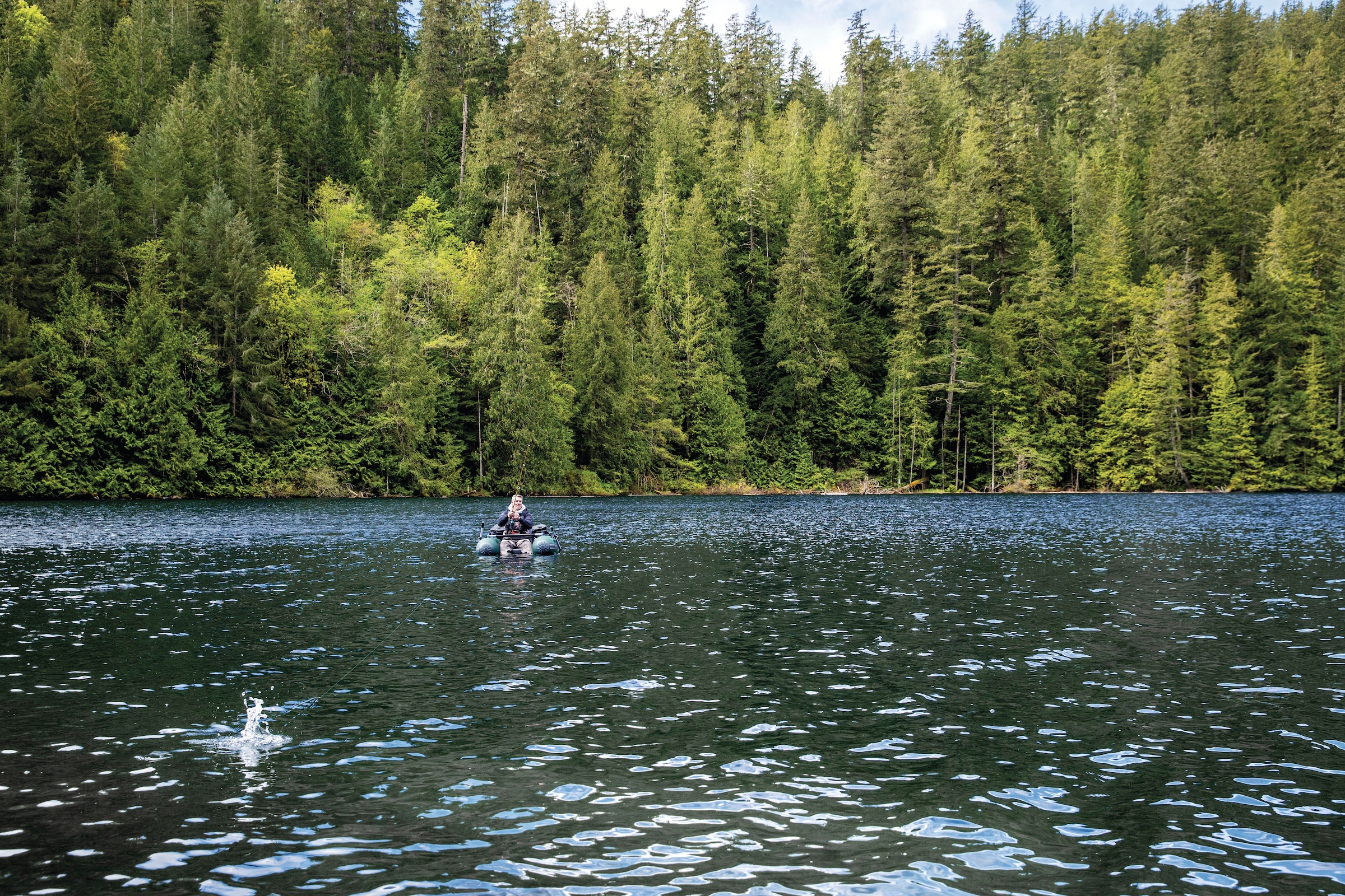 Intex Angelboot »Big Catch PRO™«, (Packung, 1 St.), Hochdruck-Luftbefüllung für Stabilität