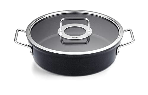Fissler Topf-Set »Adamant®«, Aluminium, (Set, 3 tlg., Kochtopf 20 + Bratentopf 24 + Stielkasserolle 18cm oD), Made in Germany