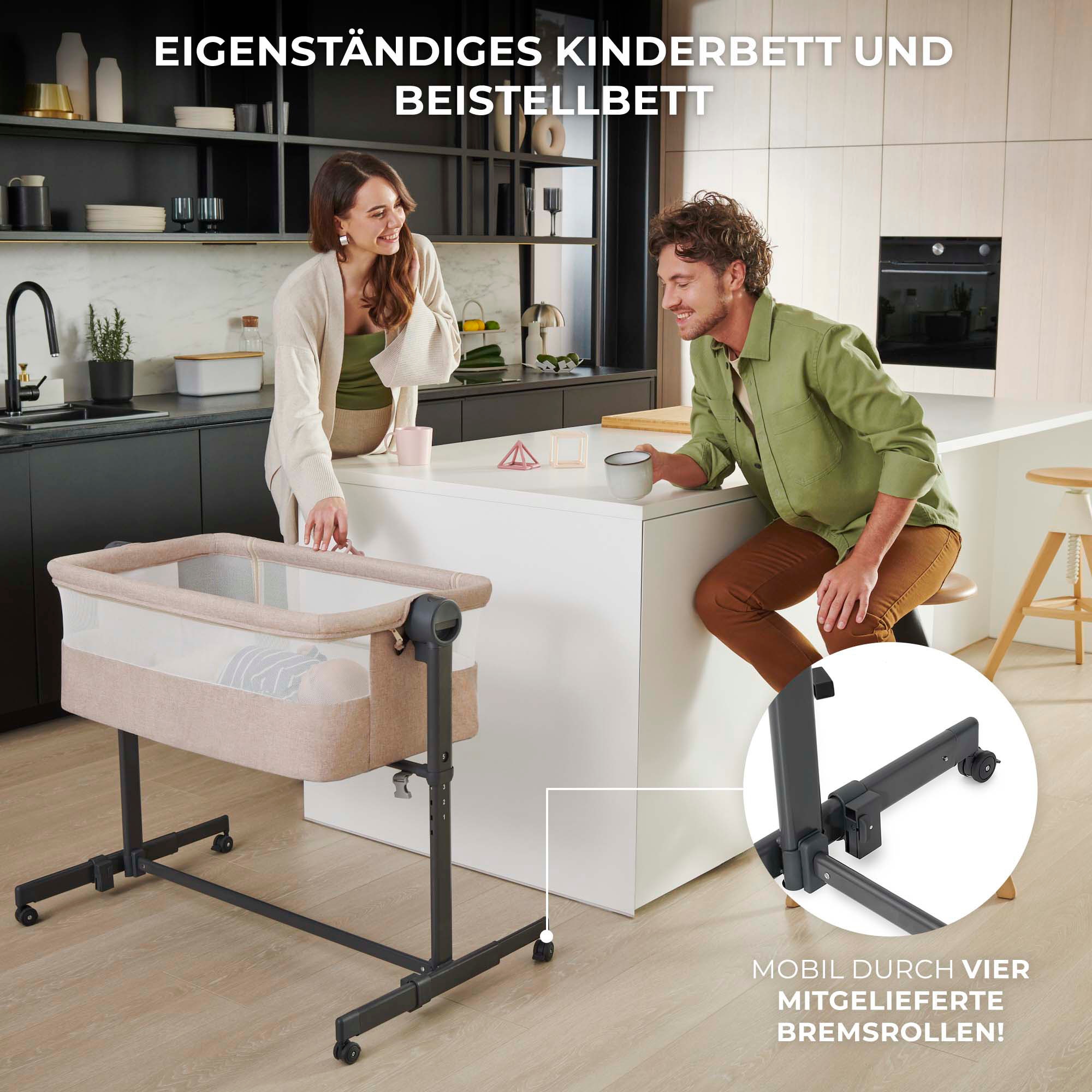 Kinderkraft Beistellbett »Neste Up 2«