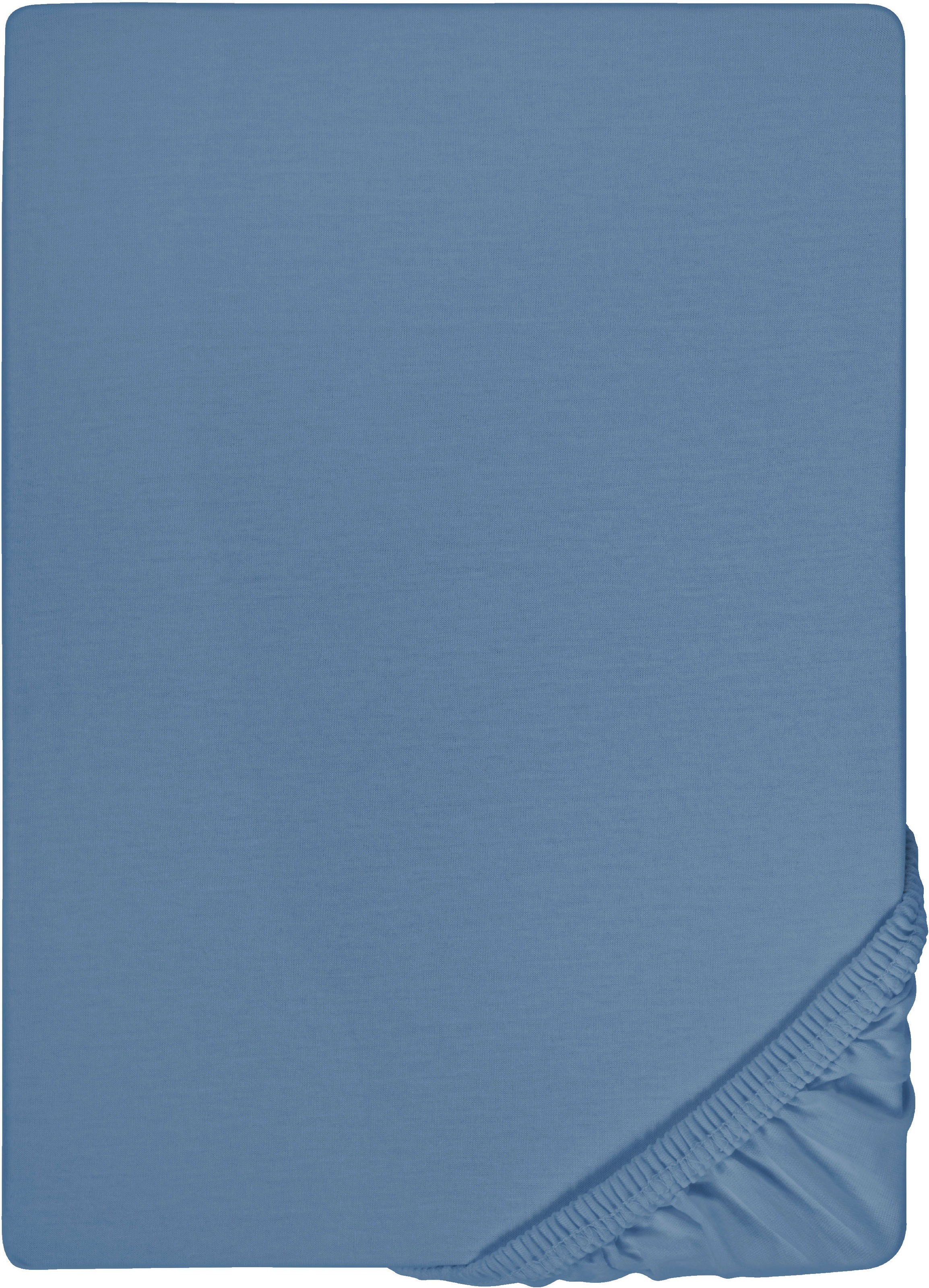 Biberna Spannbettlaken »Marc in Gr. 90x200, 140x200 oder 180x200 cm«, (1 St.), aus Baumwolle, für Matratzen bis 22 cm Höhe, Bettlaken, Spannbetttuch