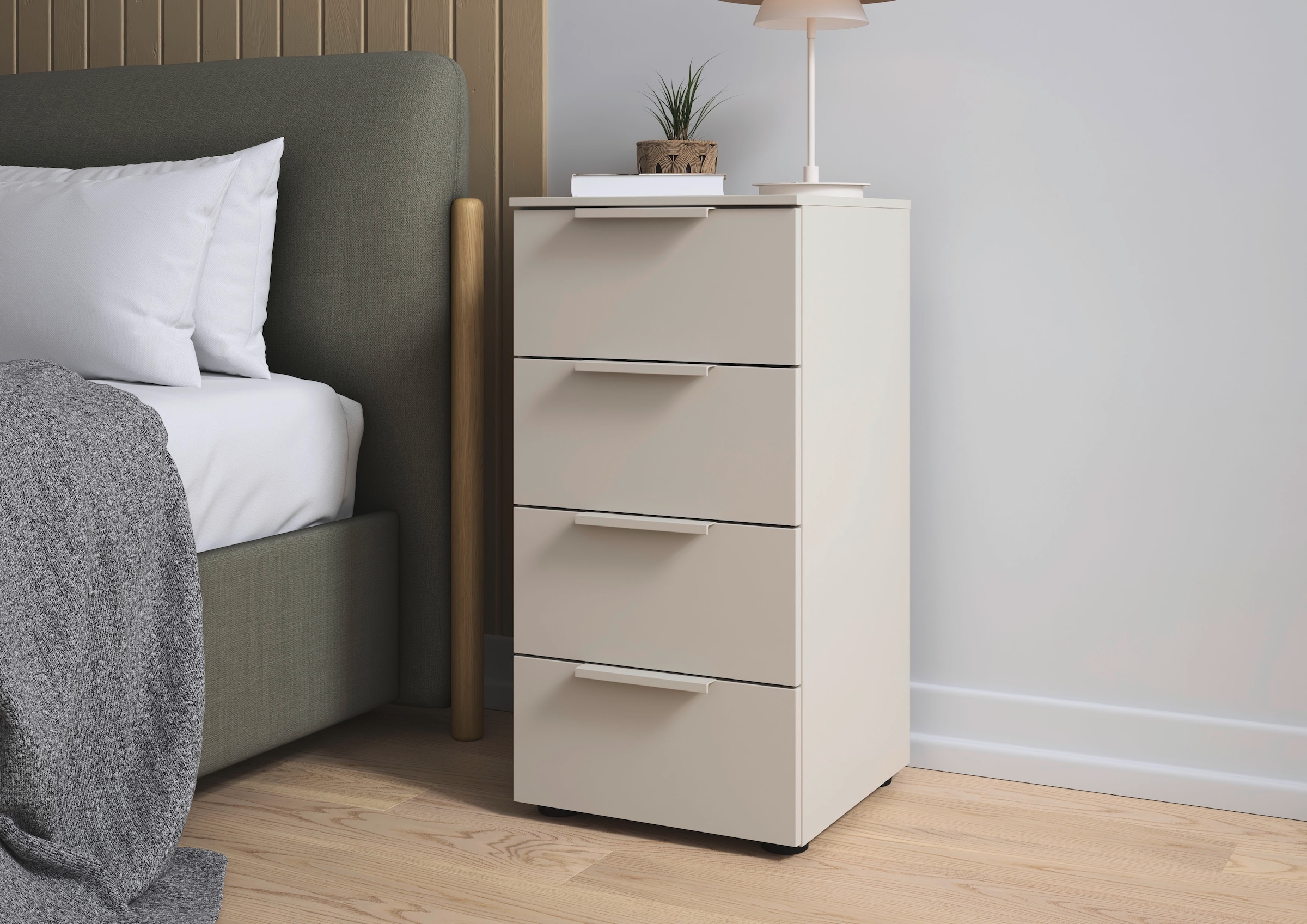 LeGer Home by Lena Gercke Kommode »Kommode Sideboard Schubladenkommode SERINA eleganter Eyecatcher« inkl. SOFT-CLOSE-FUNKTION,  mit 4 Schubkästen sowie hochwertigen Metallgriffen MADE IN GERMANY