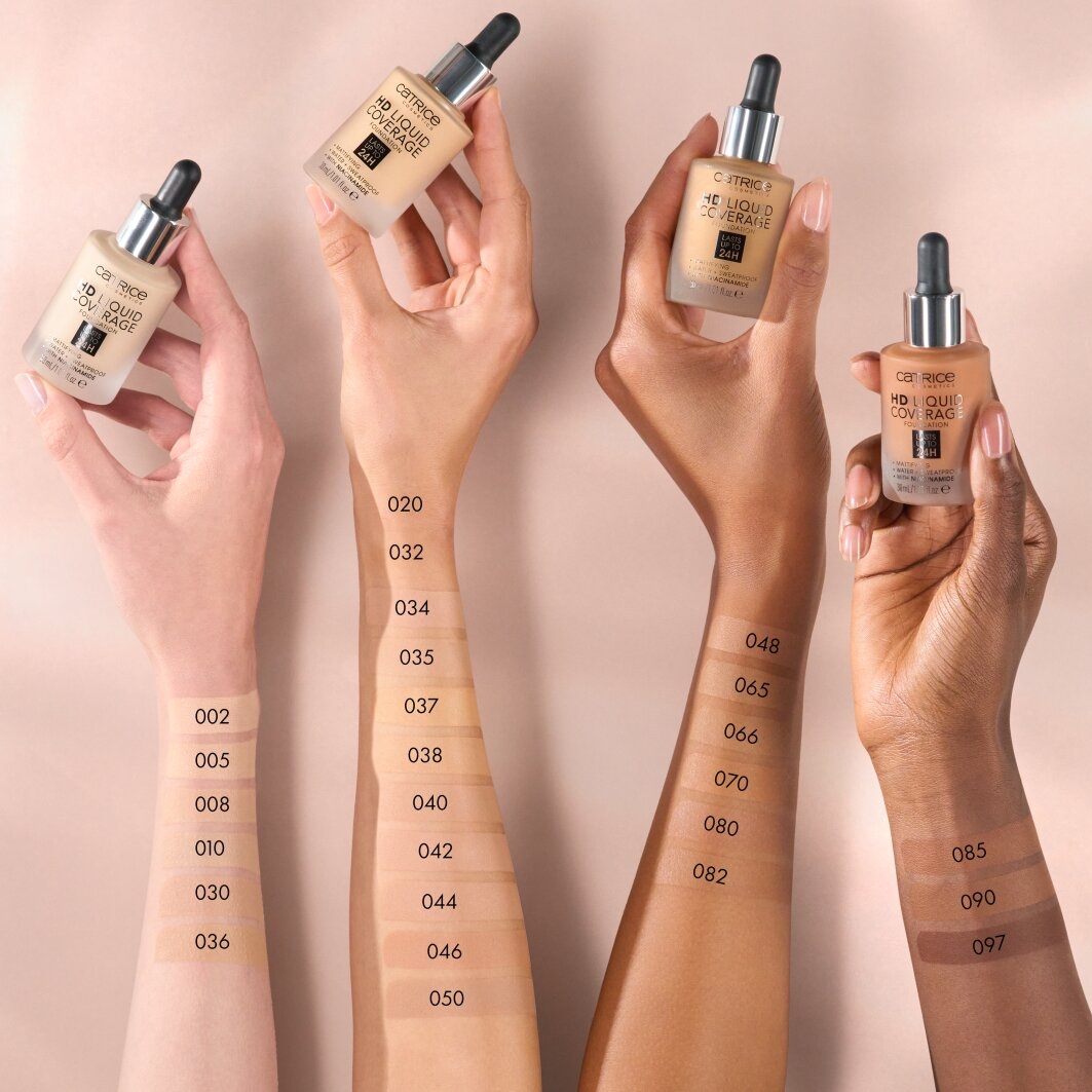 Catrice Foundation »HD Liquid Coverage Foundation«