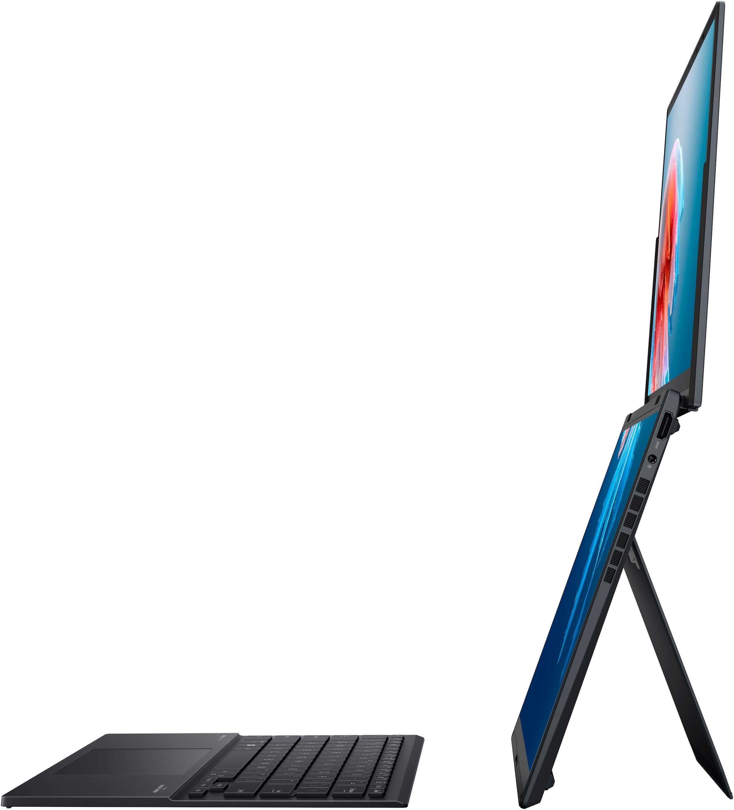 Asus Notebook »Zenbook Duo OLED UX8406MA-QL308X«, 35,6 cm, / 14 Zoll, Intel, Core Ultra 9, ARC, 2000 GB SSD, dual-screen