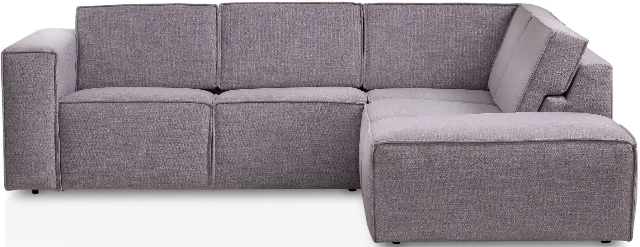 TRENDMANUFAKTUR Ecksofa "Dice, aktuelles Design, L-Form, mit komfortabler", günstig online kaufen