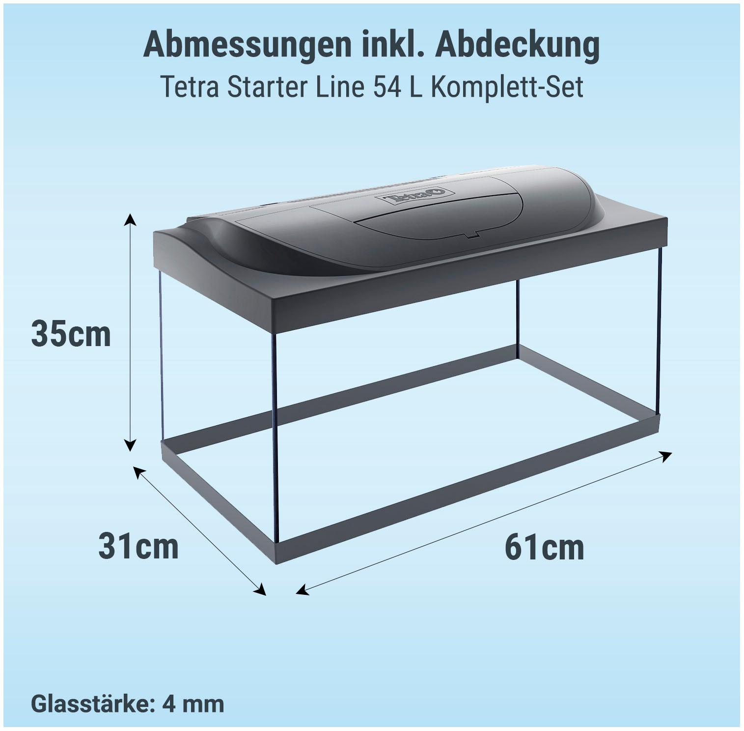 Tetra Aquarien-Set »Starter Line LED«, 54 l