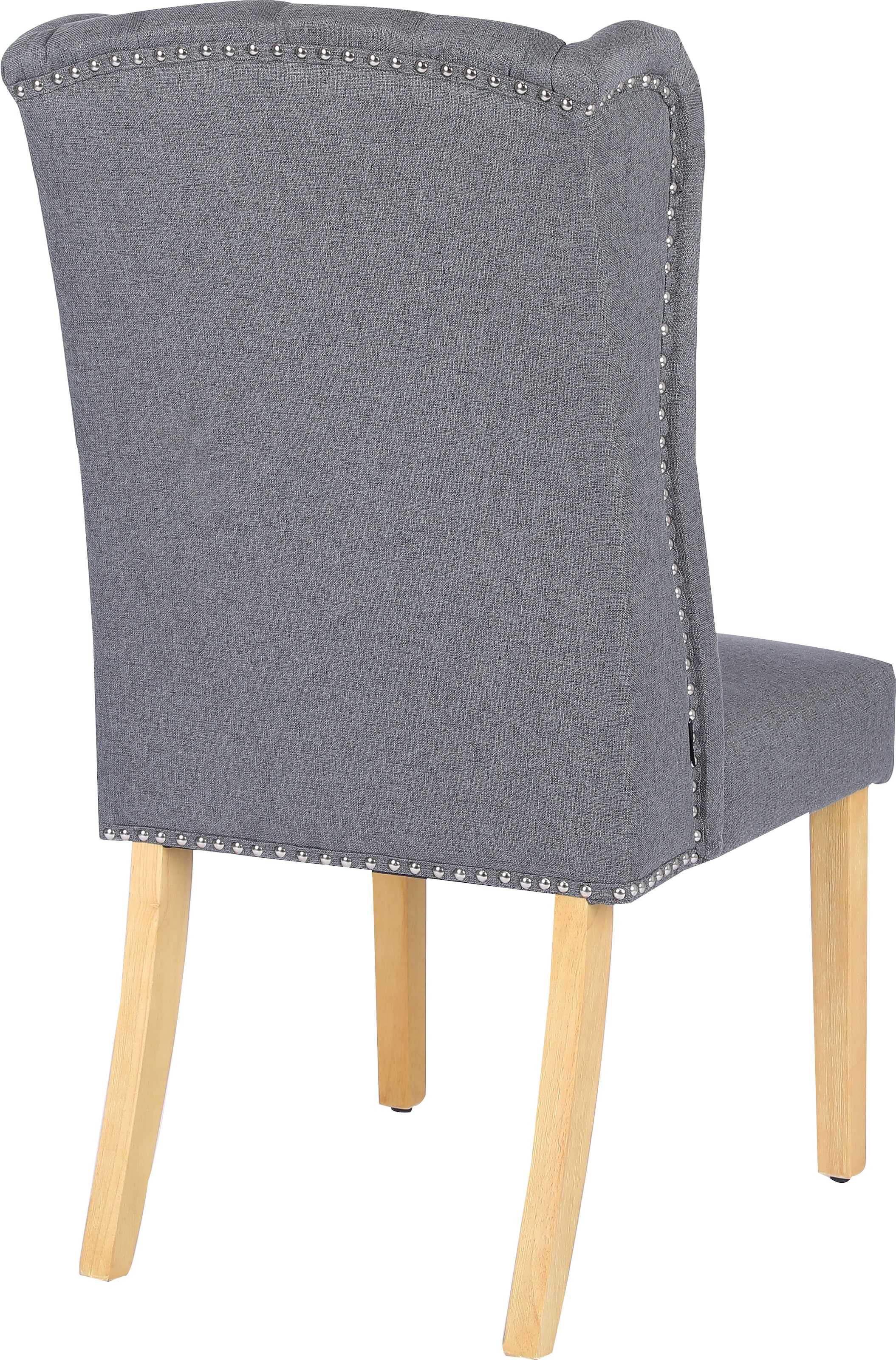 Home affaire Esszimmerstuhl »Liao, TOPSELLER!, 2er-Set«, (Set), pflegeleichter Webstoff Bezug, Knopfheftung, Sitzhöhe ca. 50 cm