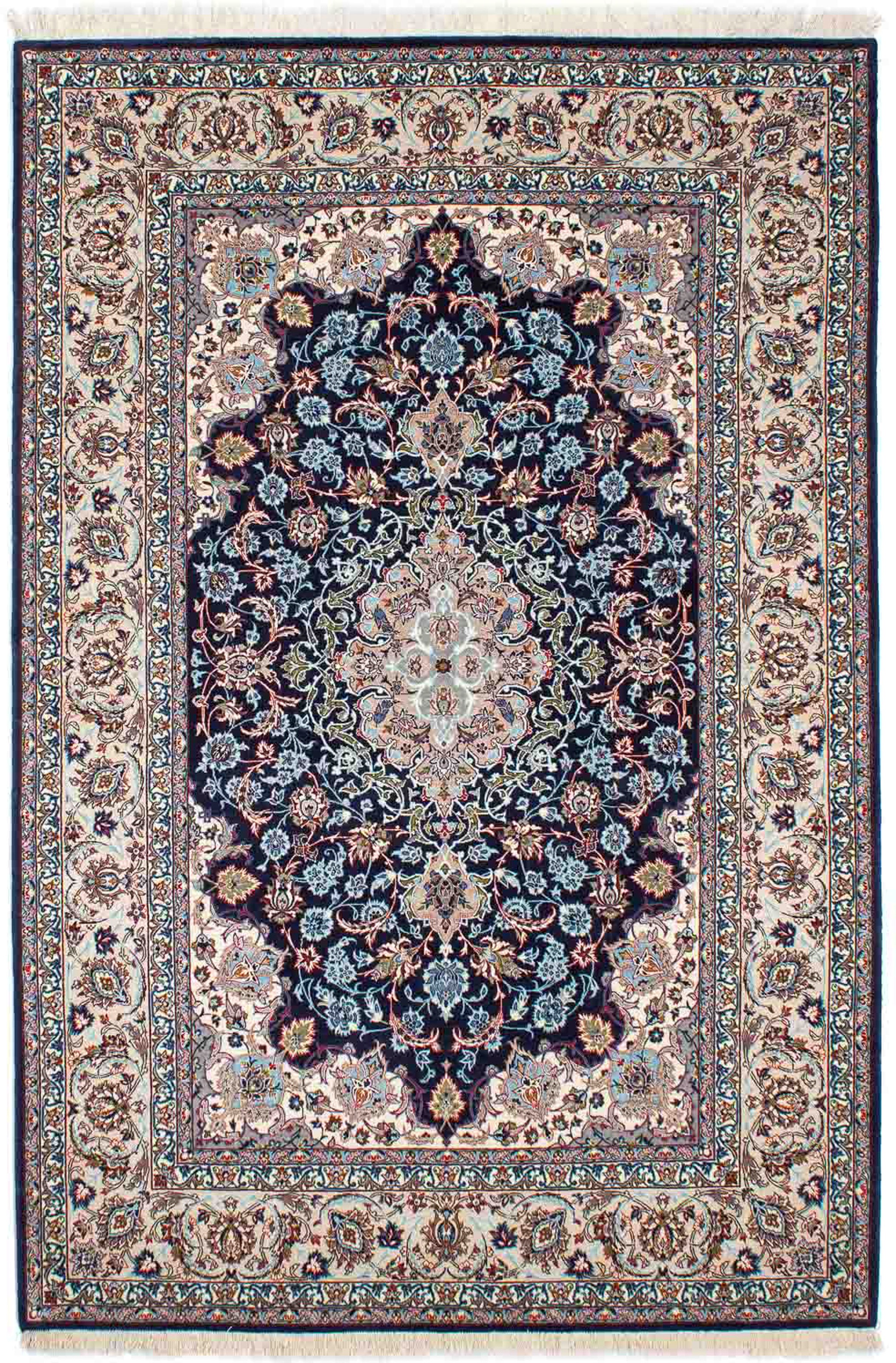 morgenland Orientteppich »Perser - Isfahan - Premium - 226 x 149 cm - dunke günstig online kaufen