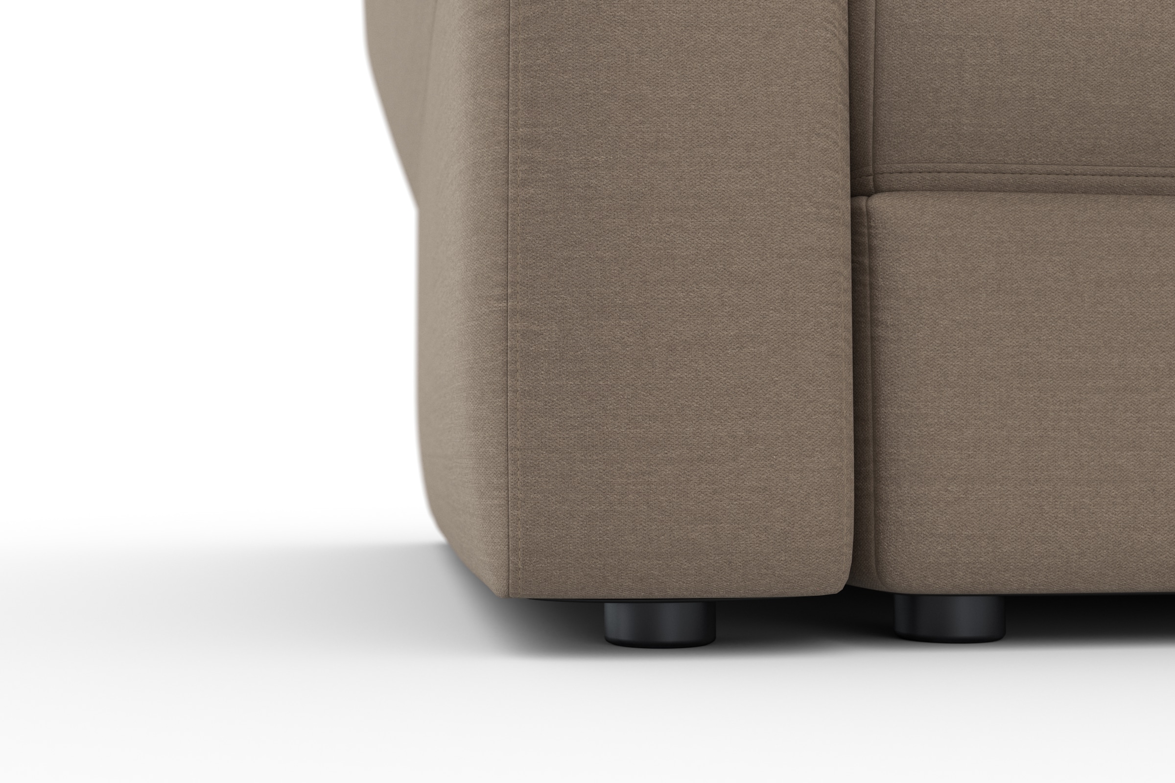 sit&more Ecksofa »Cadabra L-Form«, Breite 243 cm, inklusive Sitztiefenverstellung