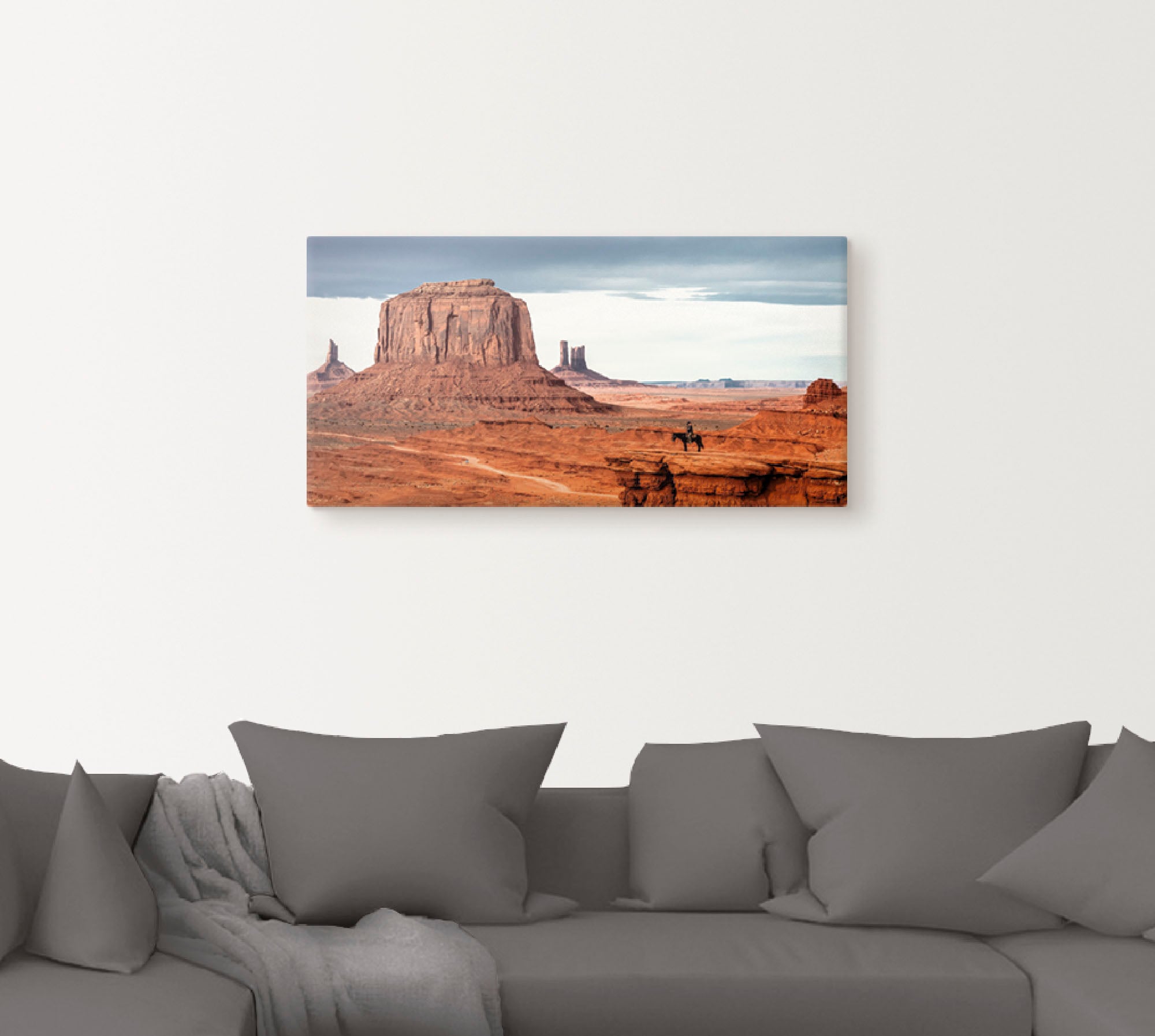 Artland Wandbild »Colorado - Utah Monument Valley«, Amerika, (1 St.), als L günstig online kaufen