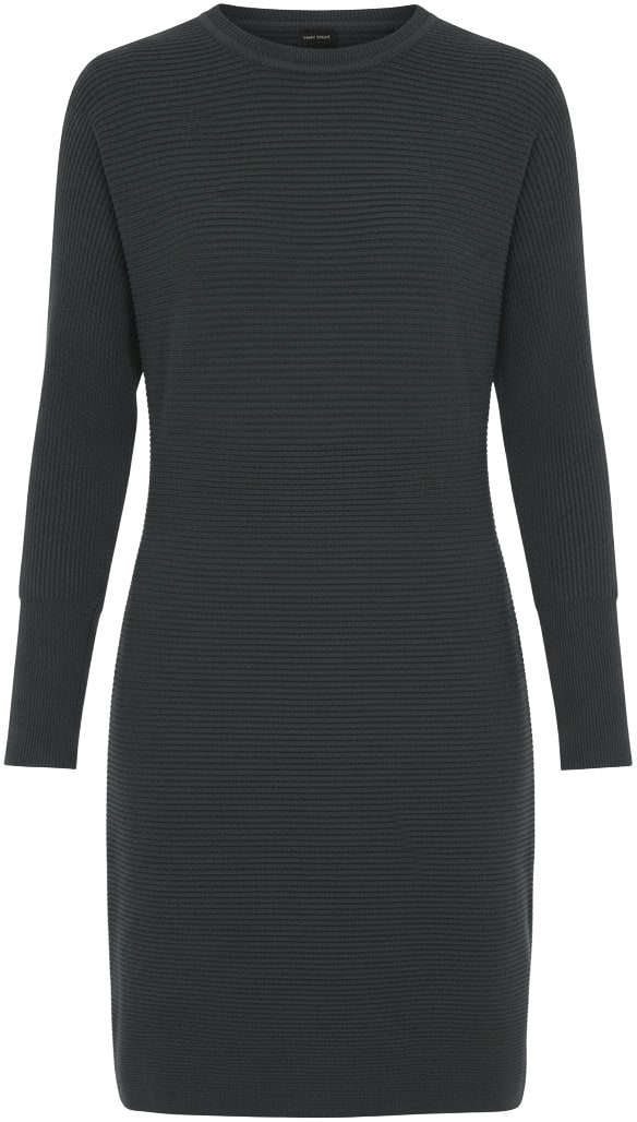 Laura Scott Strickkleid mit Fledermausärmeln und Rippstrick - NEUE KOLLEKTION