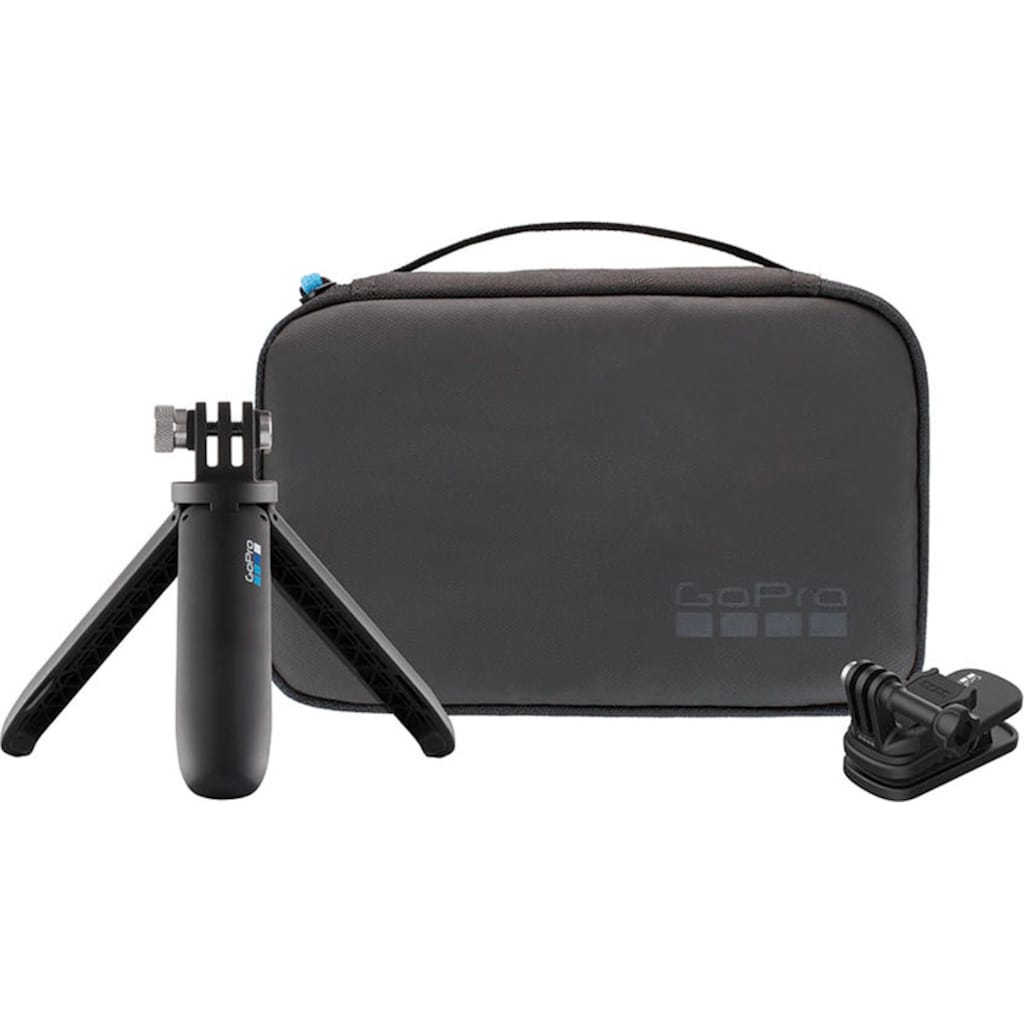 GoPro Action Cam »Reise-Kit«, Shorty + Magnetischer Drehclip + Kamera-Case