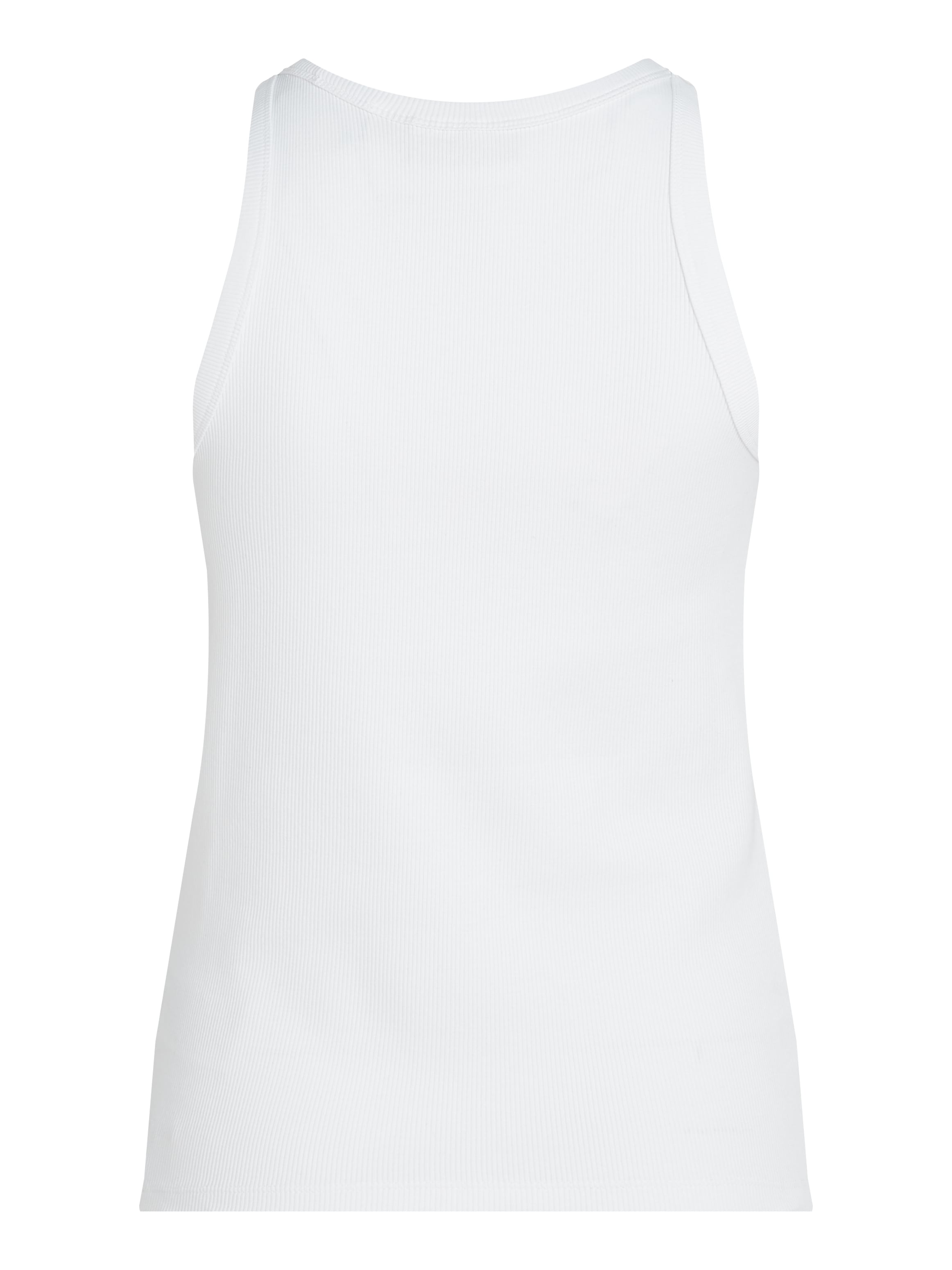 Calvin Klein Jeans Plus Tanktop »PLUS WOVEN LABEL RIB TANK TOP«, in großen Größen
