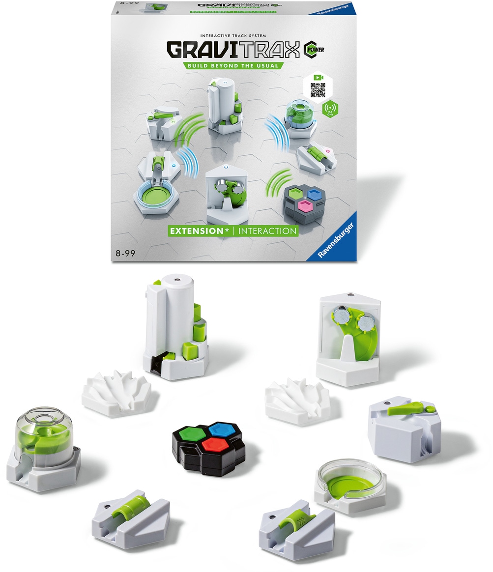 Ravensburger Kugelbahn-Bausatz »GraviTrax Power Extension Interaction«, Made in Europe