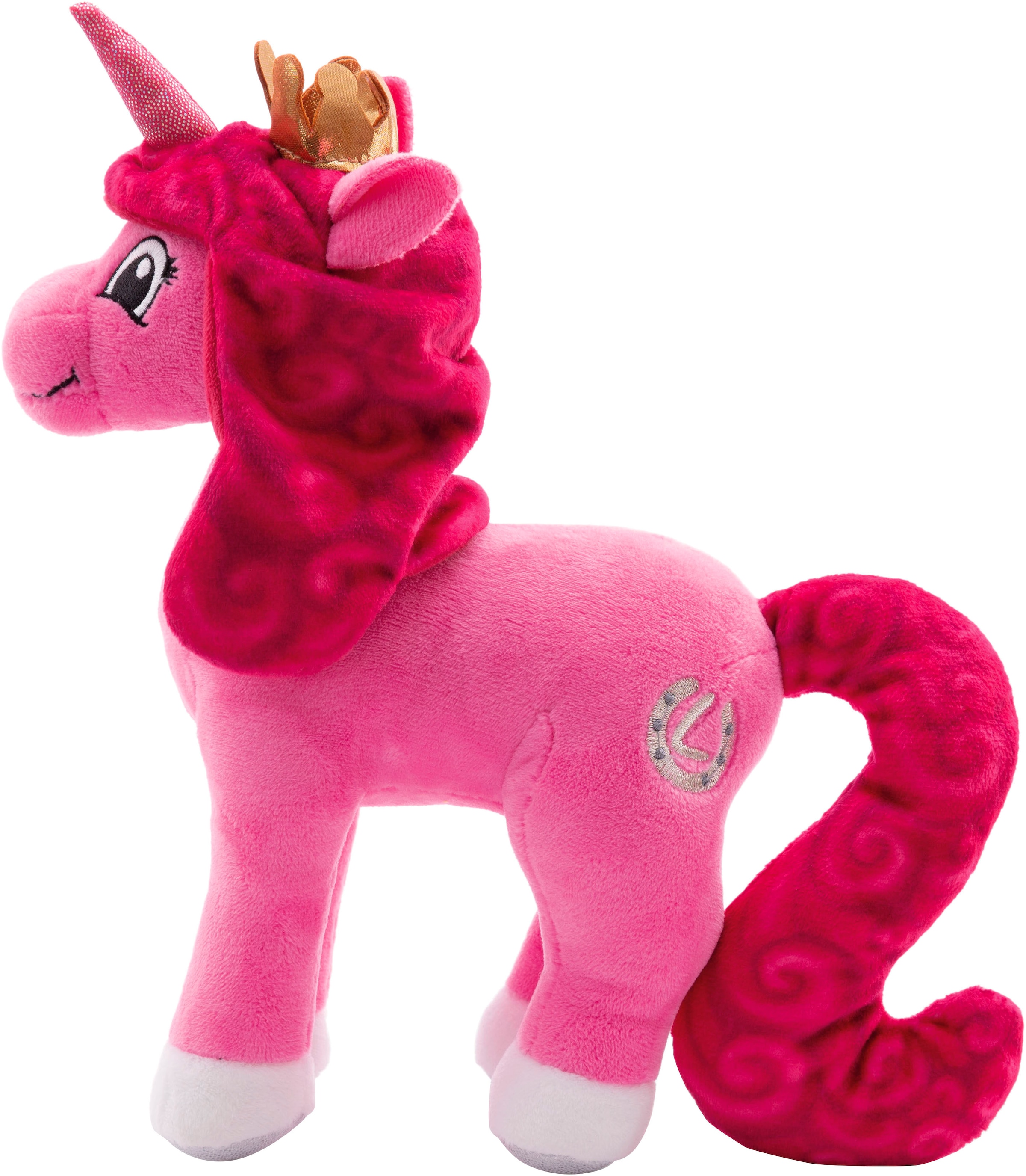 Nici Kuscheltier »Lissy PONY, Einhorn Selina rosa-pink, 22 cm«, stehend