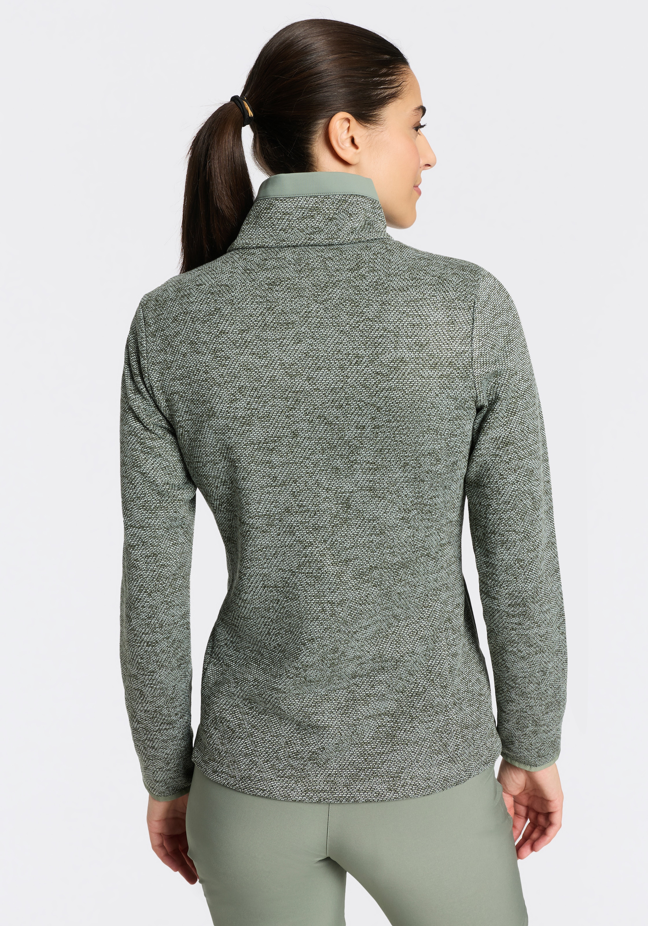 CMP Strickfleecejacke sportlicher Stil, Übergangsjacke für Erwachsene