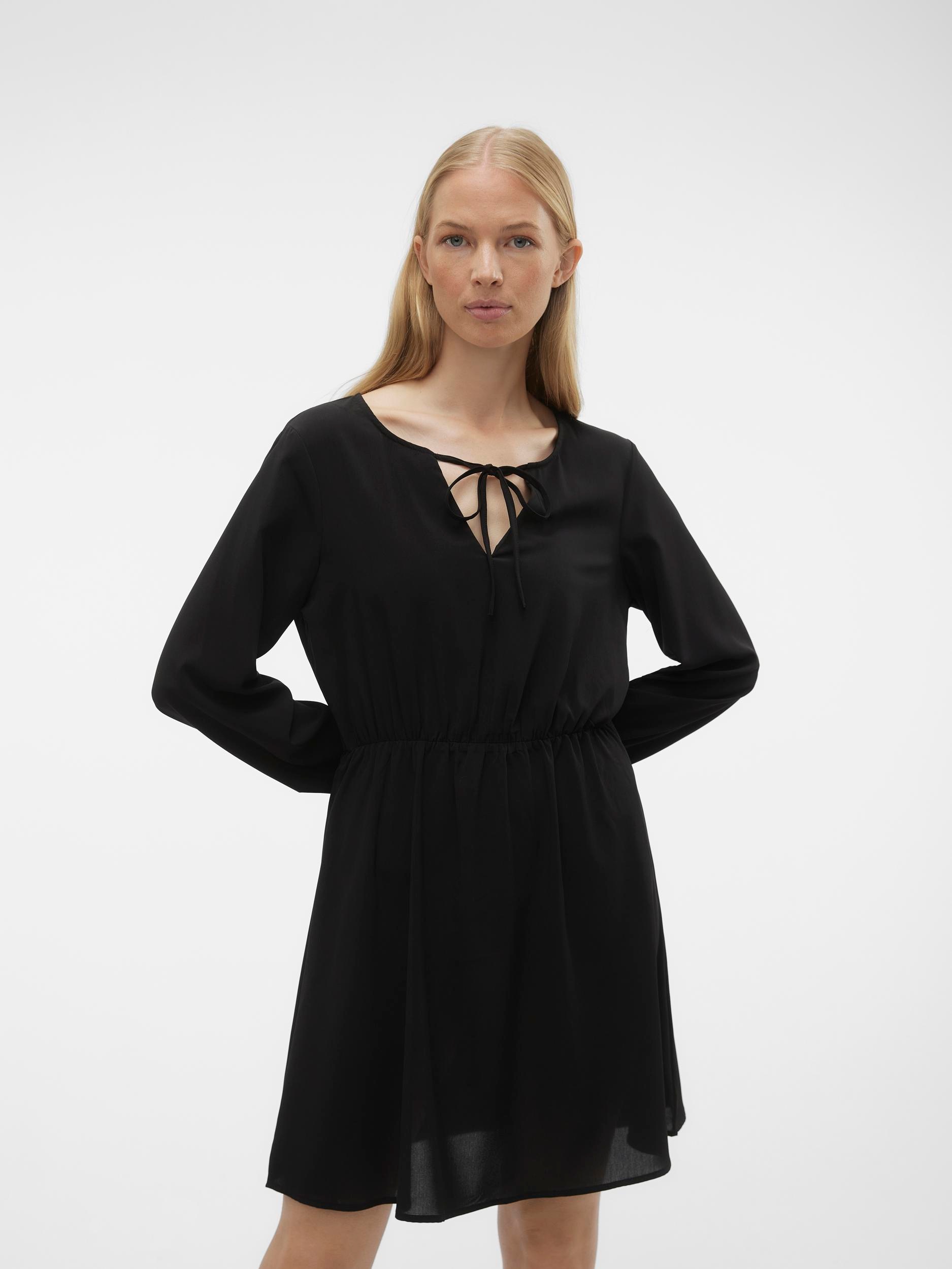 Vero Moda Minikleid »VMSHILAH NAJA LS SHORT DRESS WVN GA«, Sommerkleid