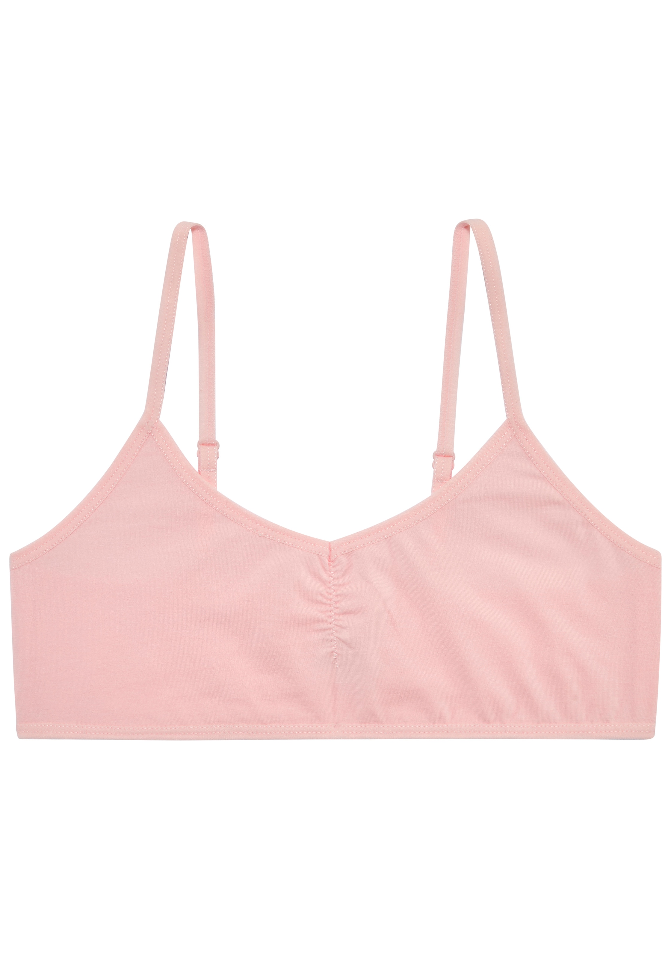 petite fleur by Lascana Set: Bustier mit Slip, 4 tlg. Oberteil mit hübscher Raffung vorn