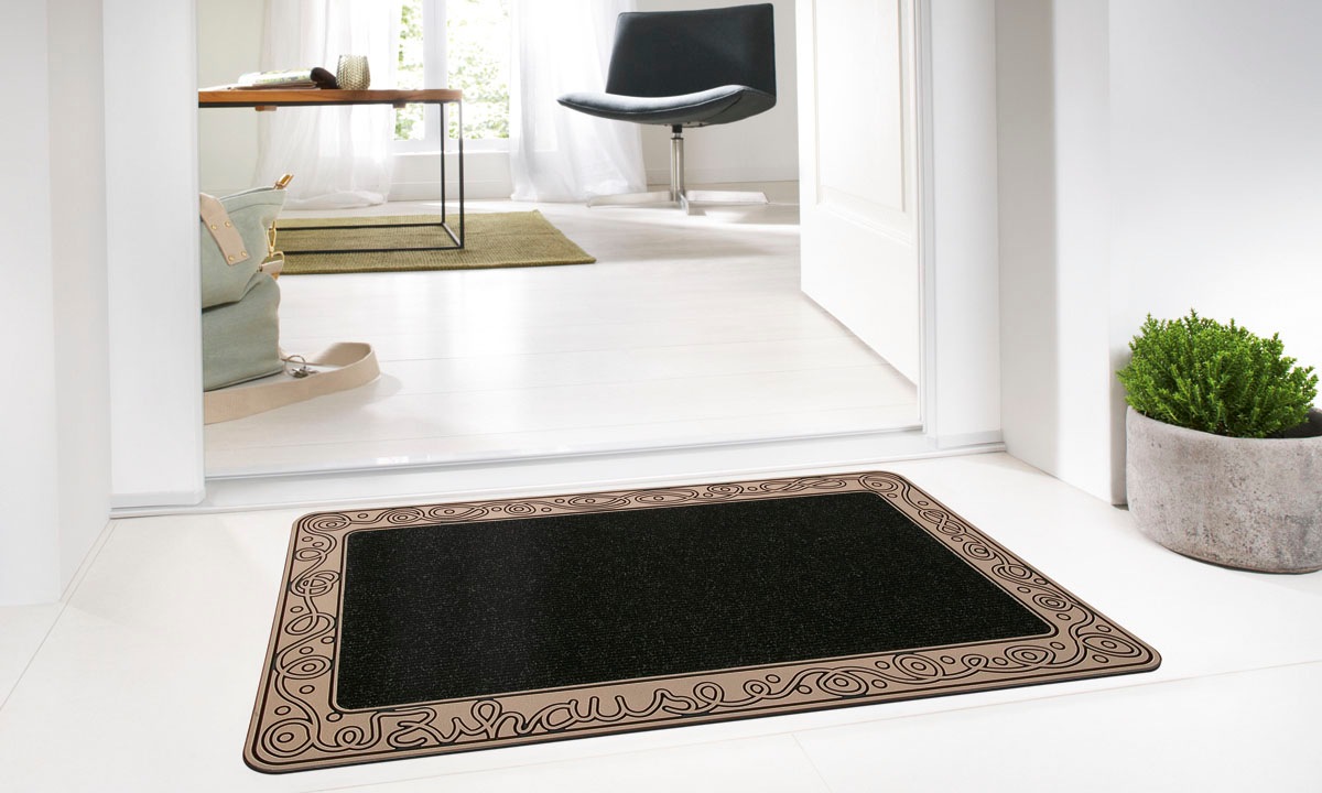 Home2Fashion Fußmatte »Urban Clean«, rechteckig, 10 mm Höhe, Schmutzfangmat günstig online kaufen