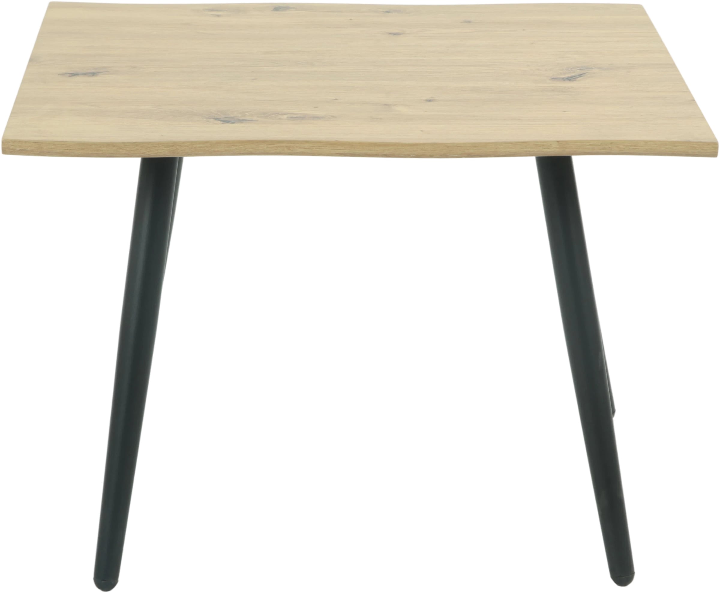TOM TAILOR Couchtisch »ZÜRICH«, Baumkantenoptik,Vierfuß,quadratisch,60 x 60 günstig online kaufen