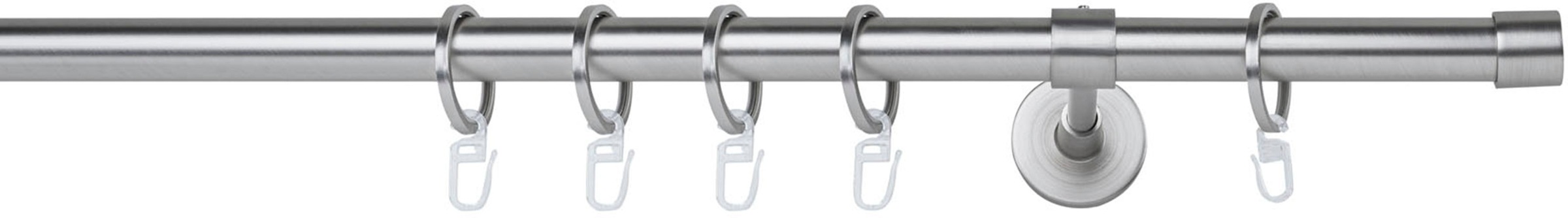 mydeco Gardinenstange »20mm Cap Wandträger 14 cm«, 1 läufig-läufig, Fixmaß günstig online kaufen