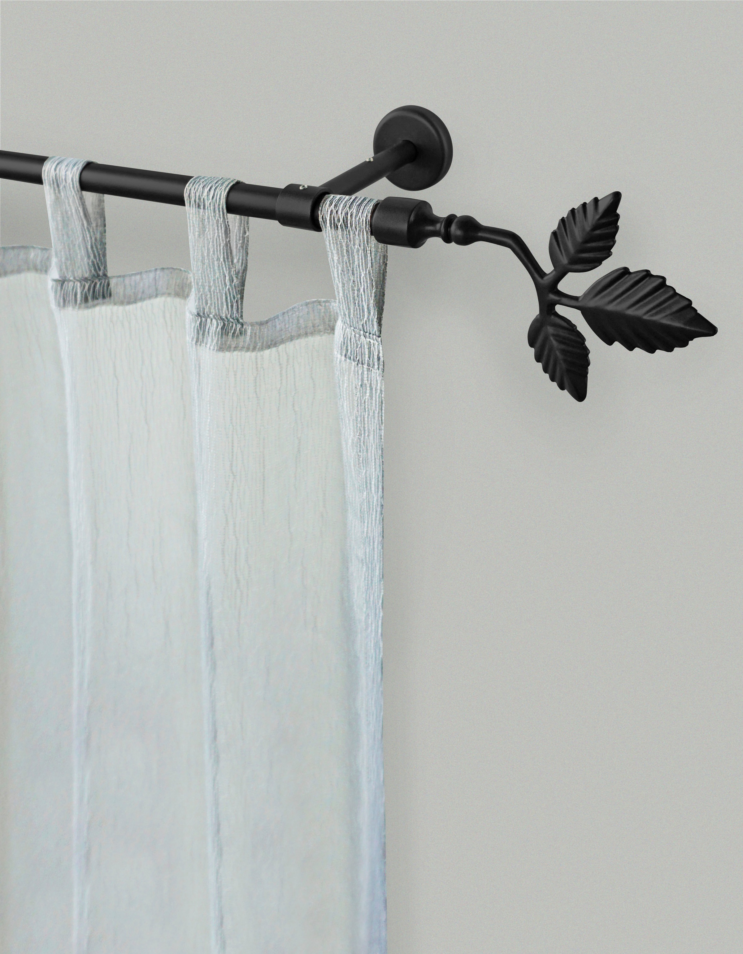 GARESA Gardinenstange »SHEET« Ø 16 mm 1 läufig-läufig Wunschmaßlänge;Träger günstig online kaufen