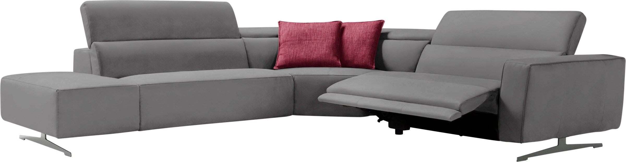 Egoitaliano Ecksofa »Stefanie-e, Designsofa der Extraklasse, bequem mit hoh günstig online kaufen