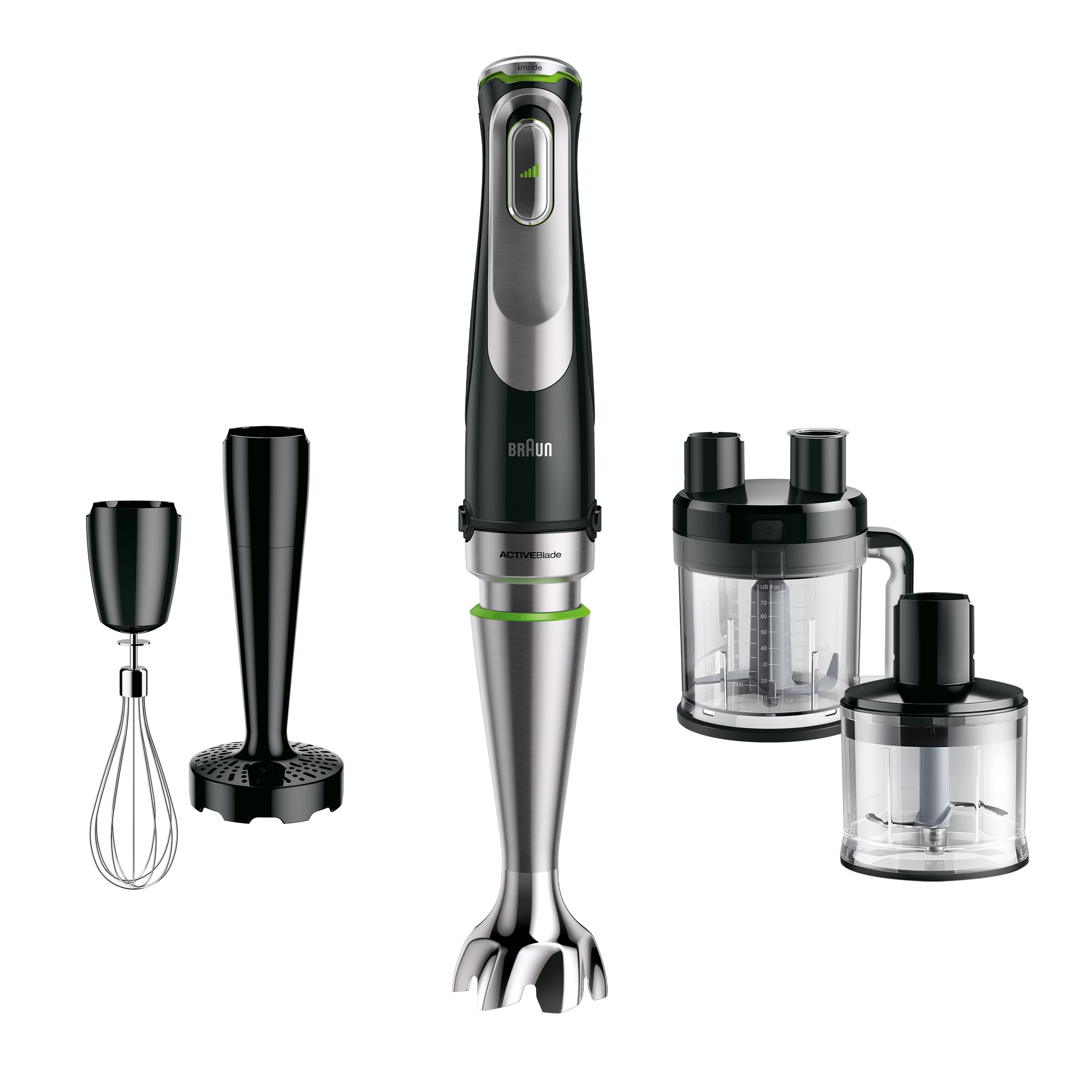 Braun Stabmixer »MultiQuick 9 MQ 9187XLI - 1200W, Stufenlos, Dynamische Kli günstig online kaufen