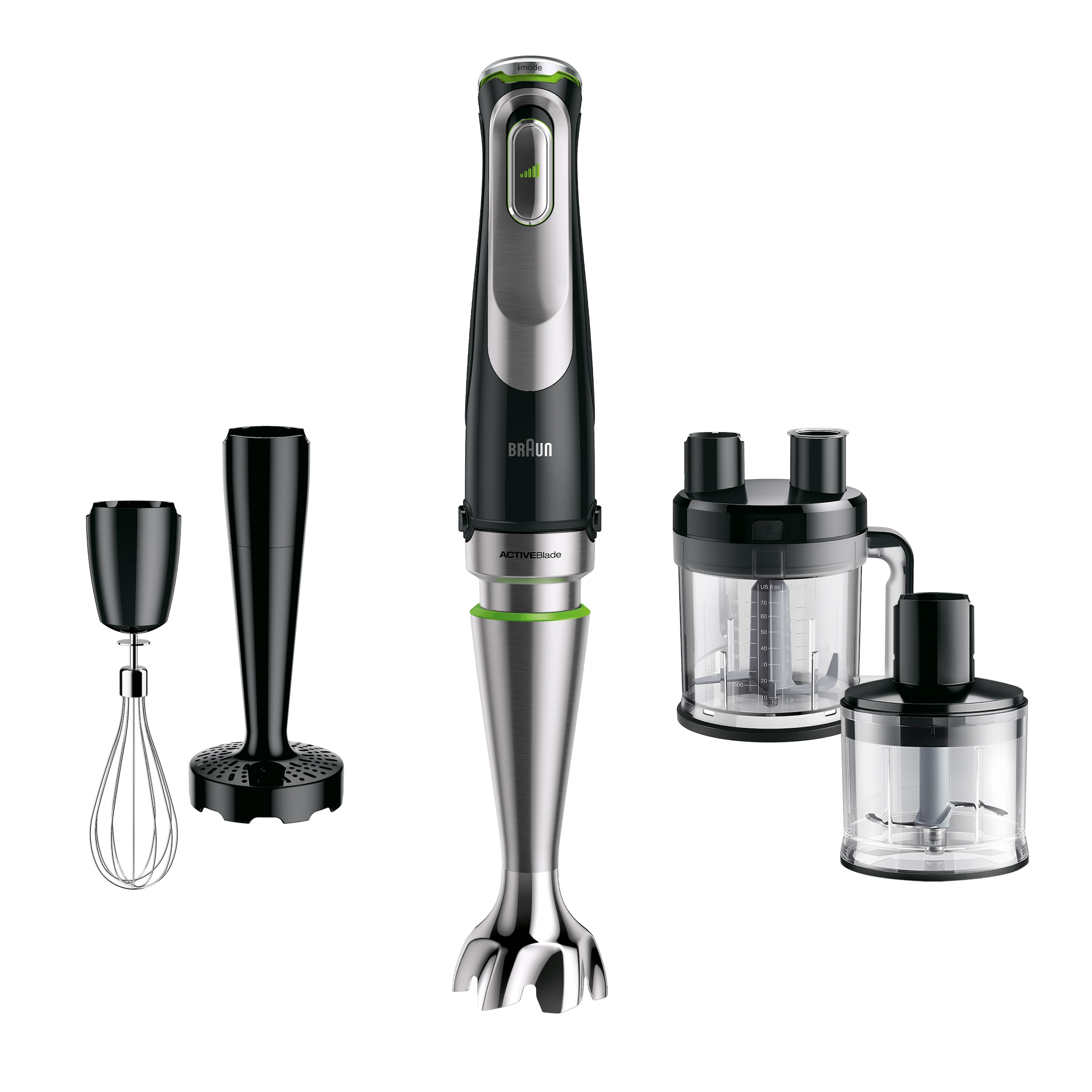 Braun Stabmixer »MultiQuick MQ 9187XLI«, 1200 W günstig online kaufen