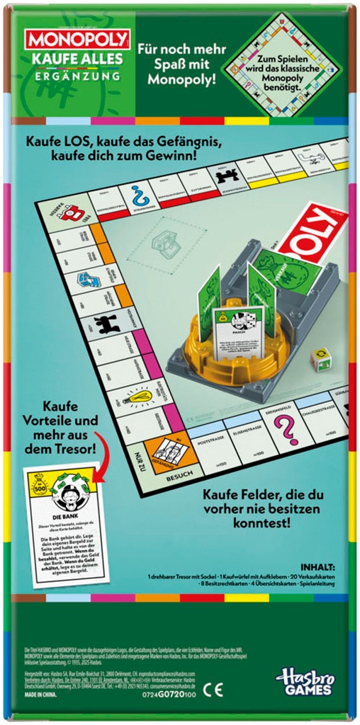 Hasbro Spiel »Monopoly Ergänzung: Kaufe alles«
