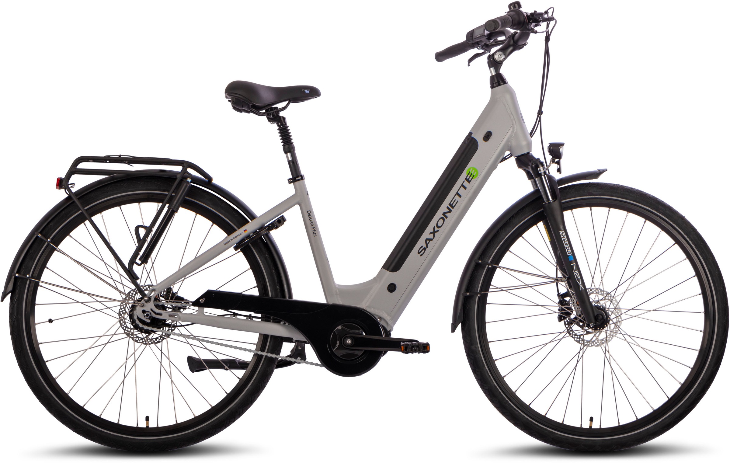 SAXONETTE E-Bike »SAXONETTE Deluxe Plus«, 7 Gang, Shimano, Nexus, Mittelmotor 250 W