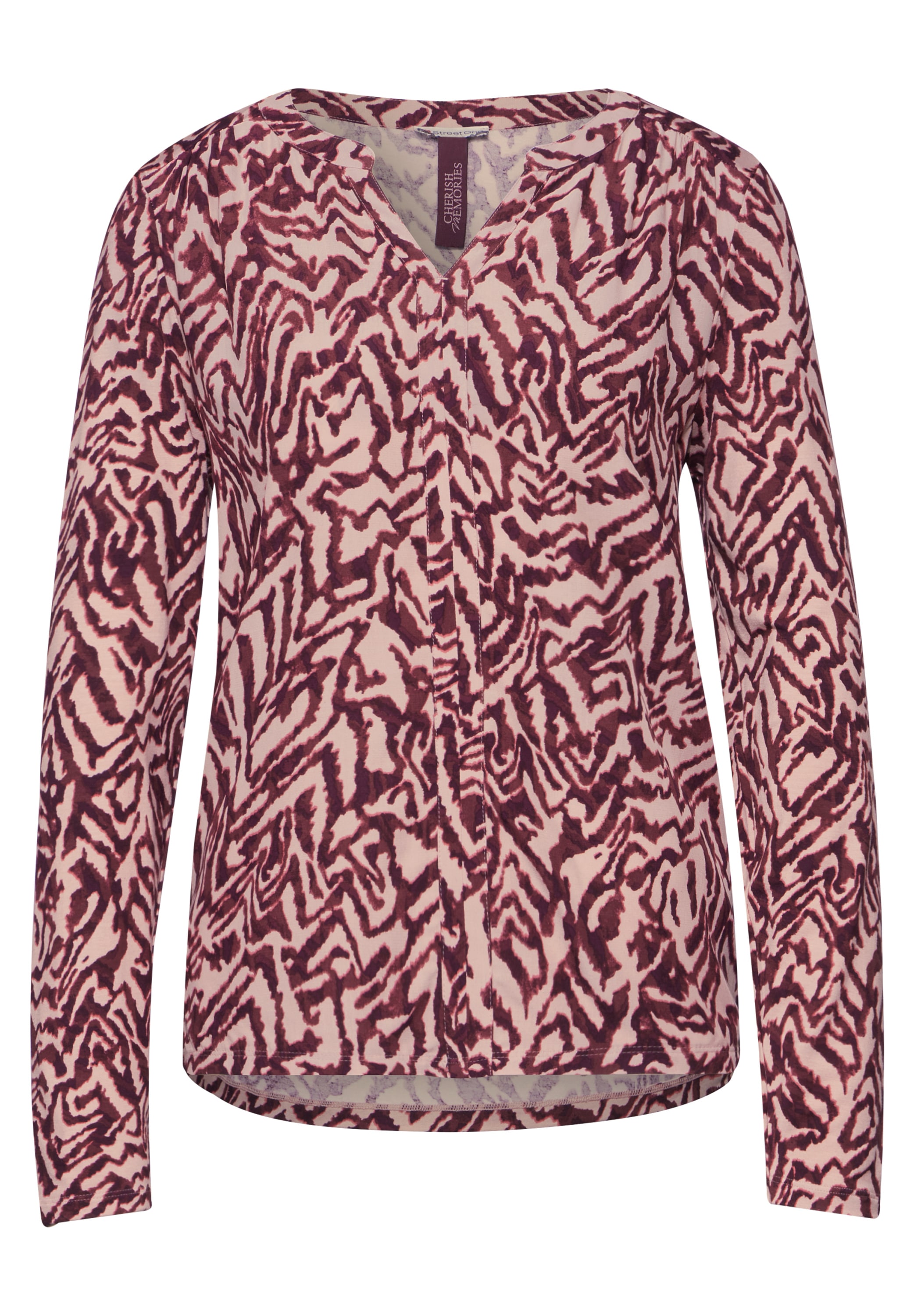 STREET ONE Blusenshirt, mit grafischem Muster