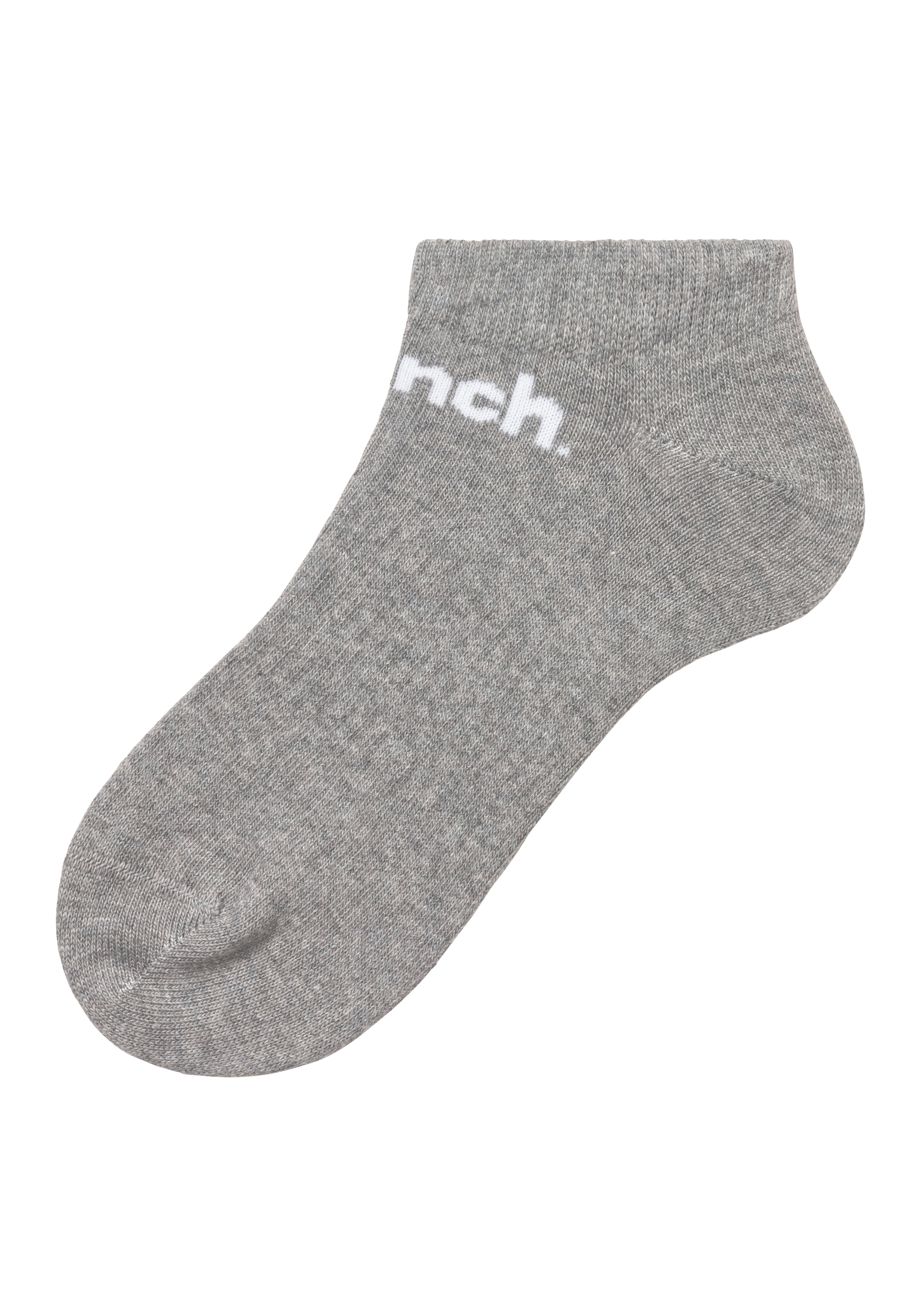 Bench. Sportsocken, (Packung, 12 Paar), Sneakersocken mit klassischem Logoschriftzug