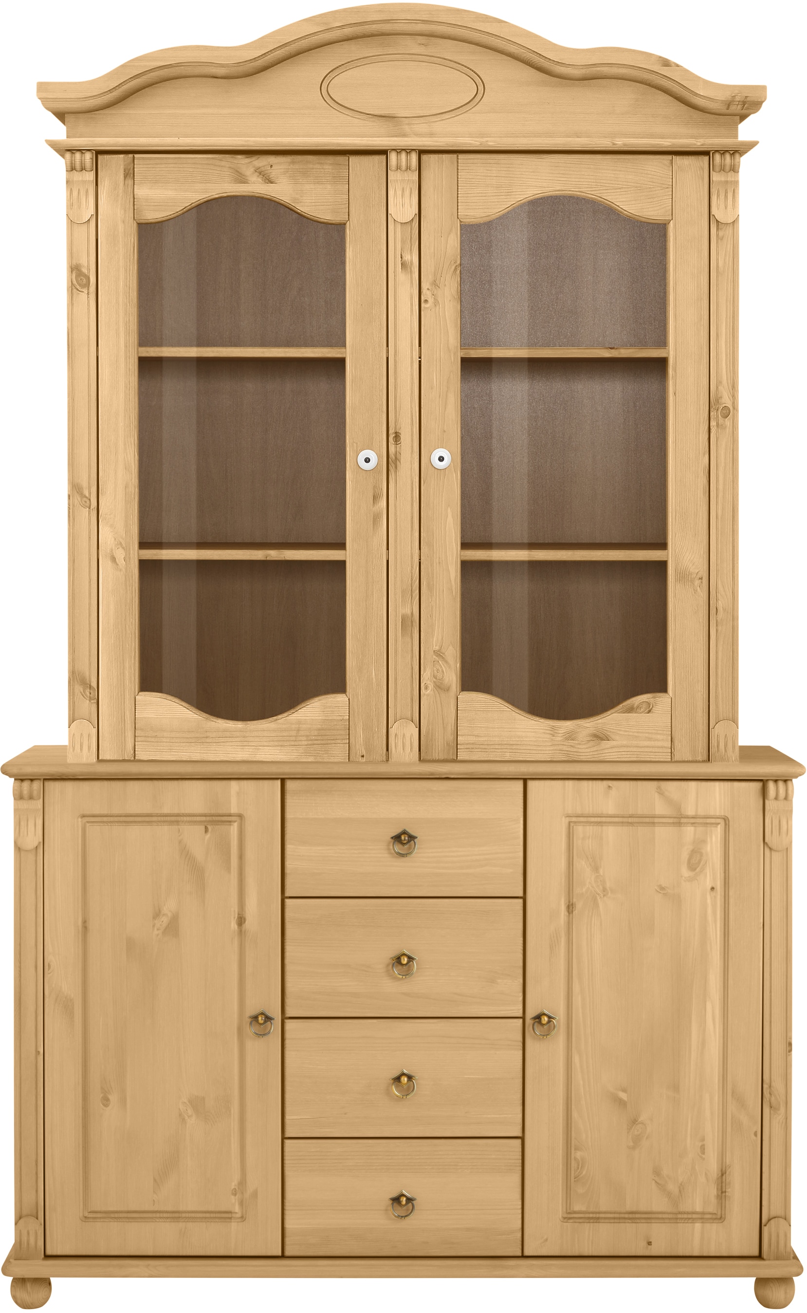 Home affaire Kombikommode »Tessin; Buffetunterschrank, klassischer Landhausstil«, aus massiver, FSC®-zertifizierter Kiefer, 128cm breit