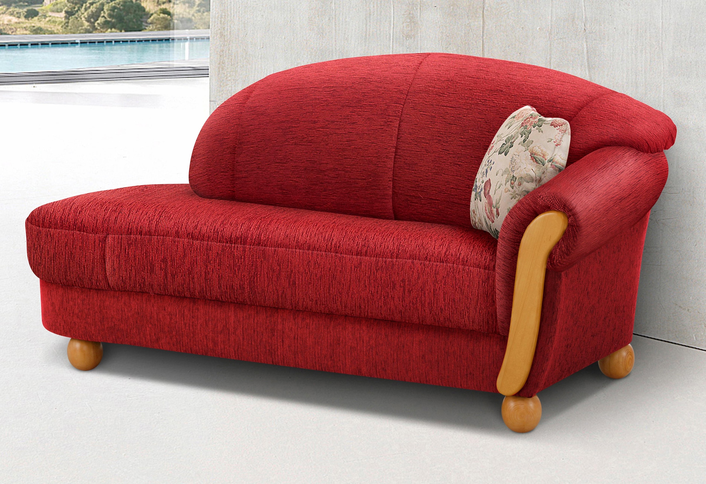 Home affaire Ottomane »Milano, bequemes solitär Sofa im Landhaus-Stil, B/T/ günstig online kaufen