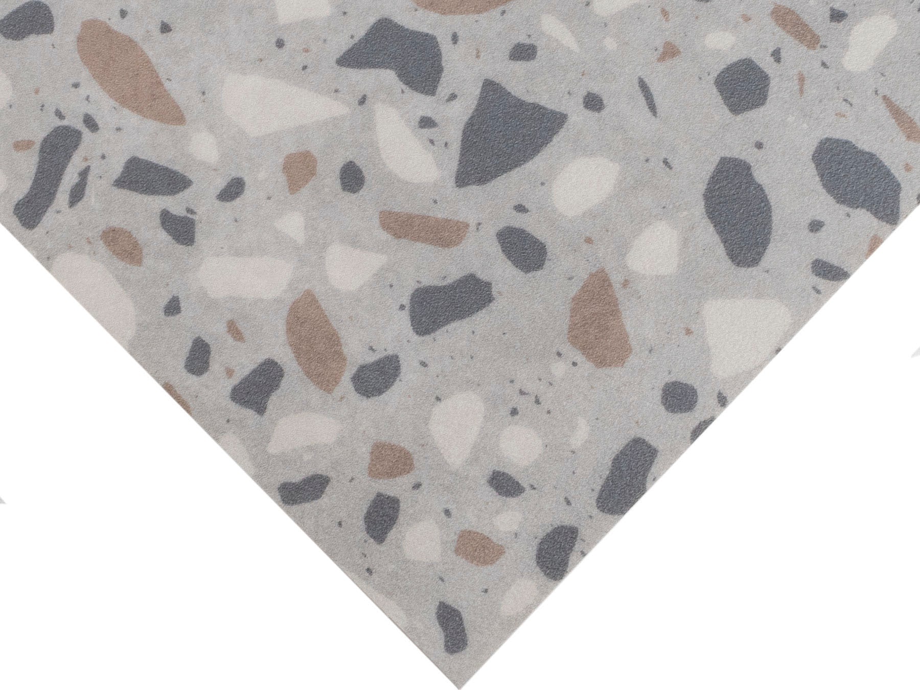 Primaflor-Ideen in Textil Vinyl-Läufer »Küchenläufer TERRAZZO, Made in Belgium«, rechteckig, 2,5 mm Höhe, Küchenläufer aus Vinyl, abwischbar, Küche